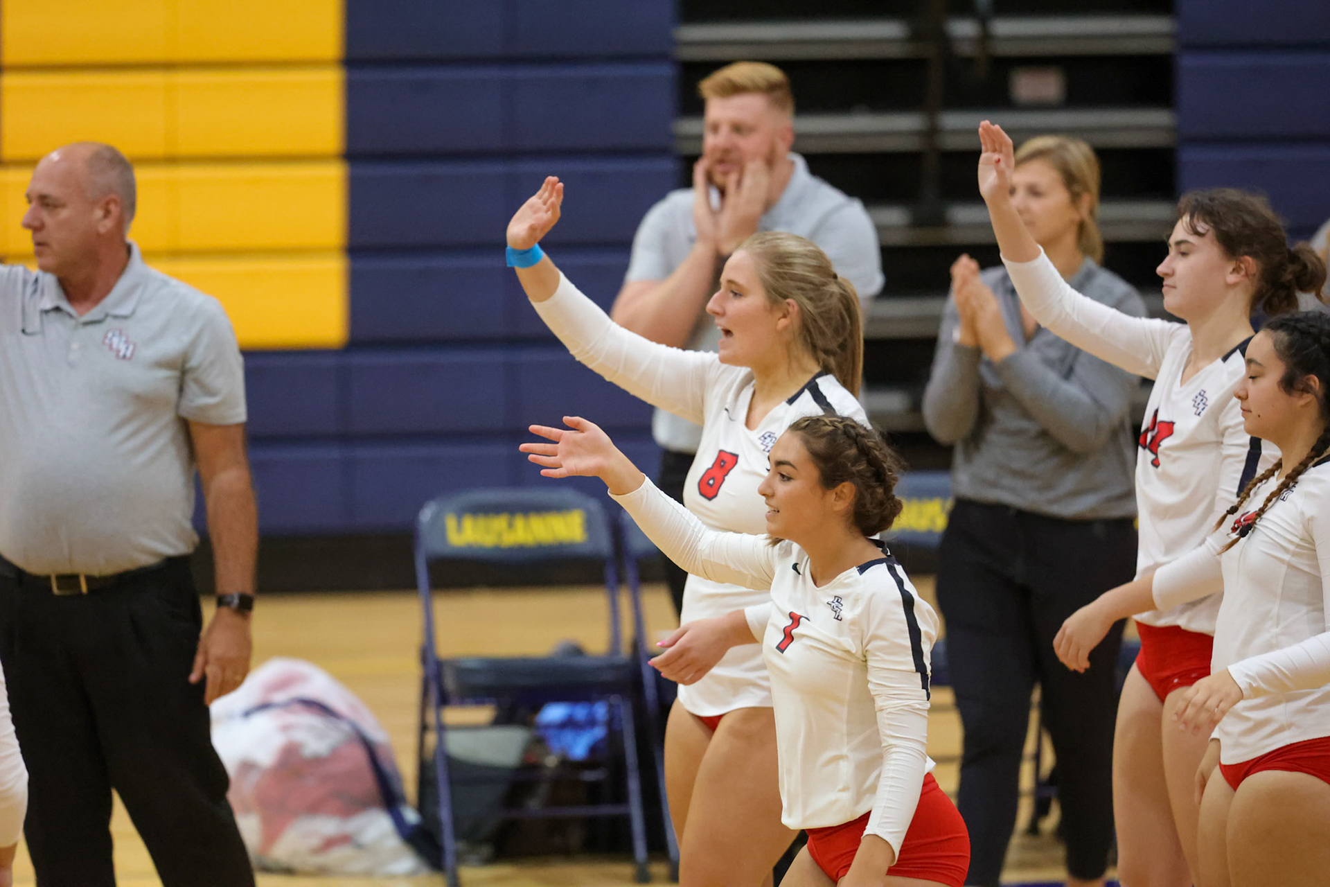 SBA Volleyball vs Lausanne on Wednesday, August 17, 2022. (Ryan Beatty/SBA)