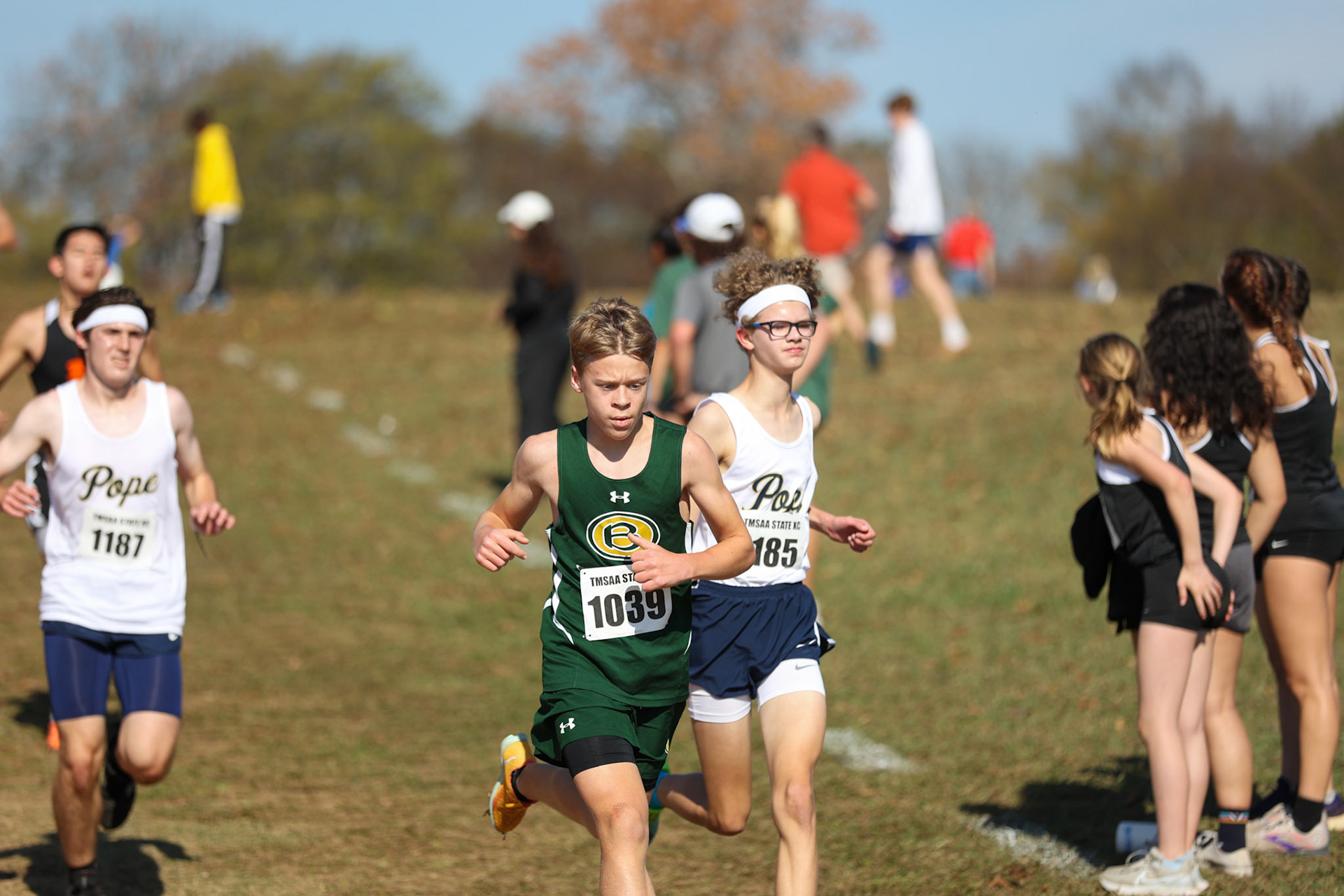 TSSAA Cross Country State Race on Nov. 3rd, 2022 in Hendersonville, TN. (Ryan Beatty/SBA)