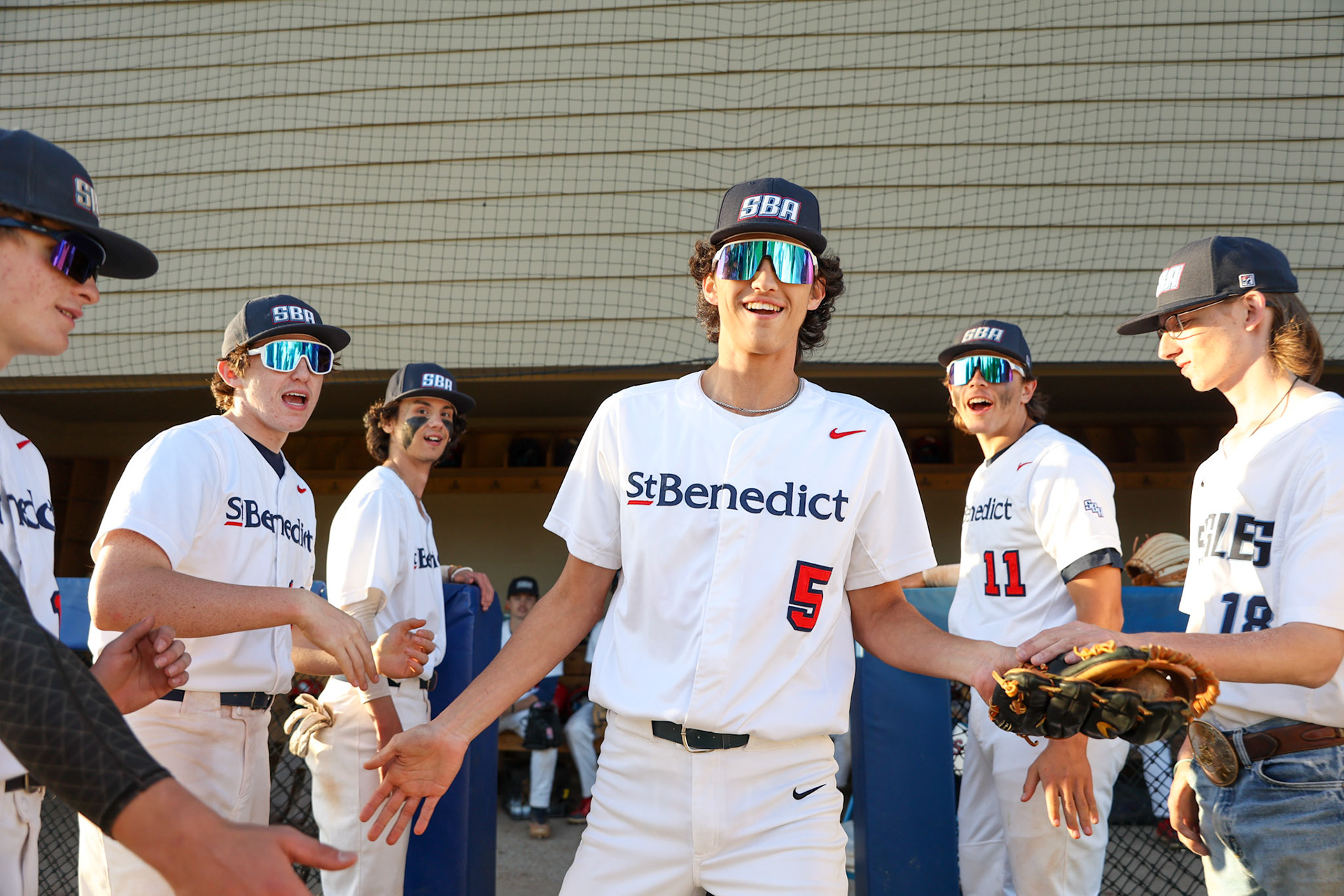 SBA Baseball Senior Night (Ryan Beatty Photo)