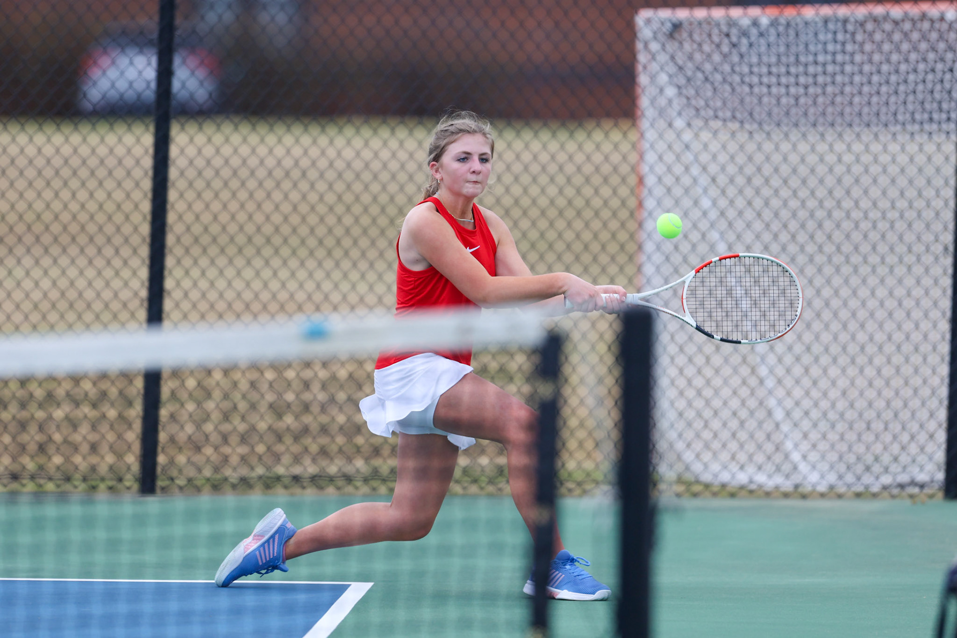 SBA Tennis vs Briacrest on Monday, April 3, 2023. (Ryan Beatty Photo)