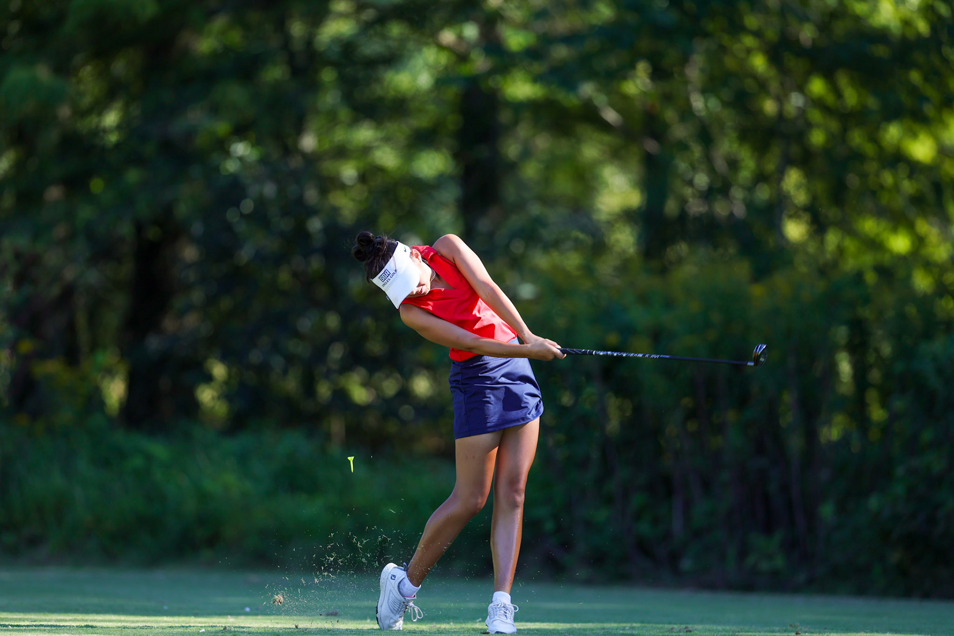 St. Benedict Girls Golf at Windyke on August 31, 2022. (Ryan Beatty/SBA)