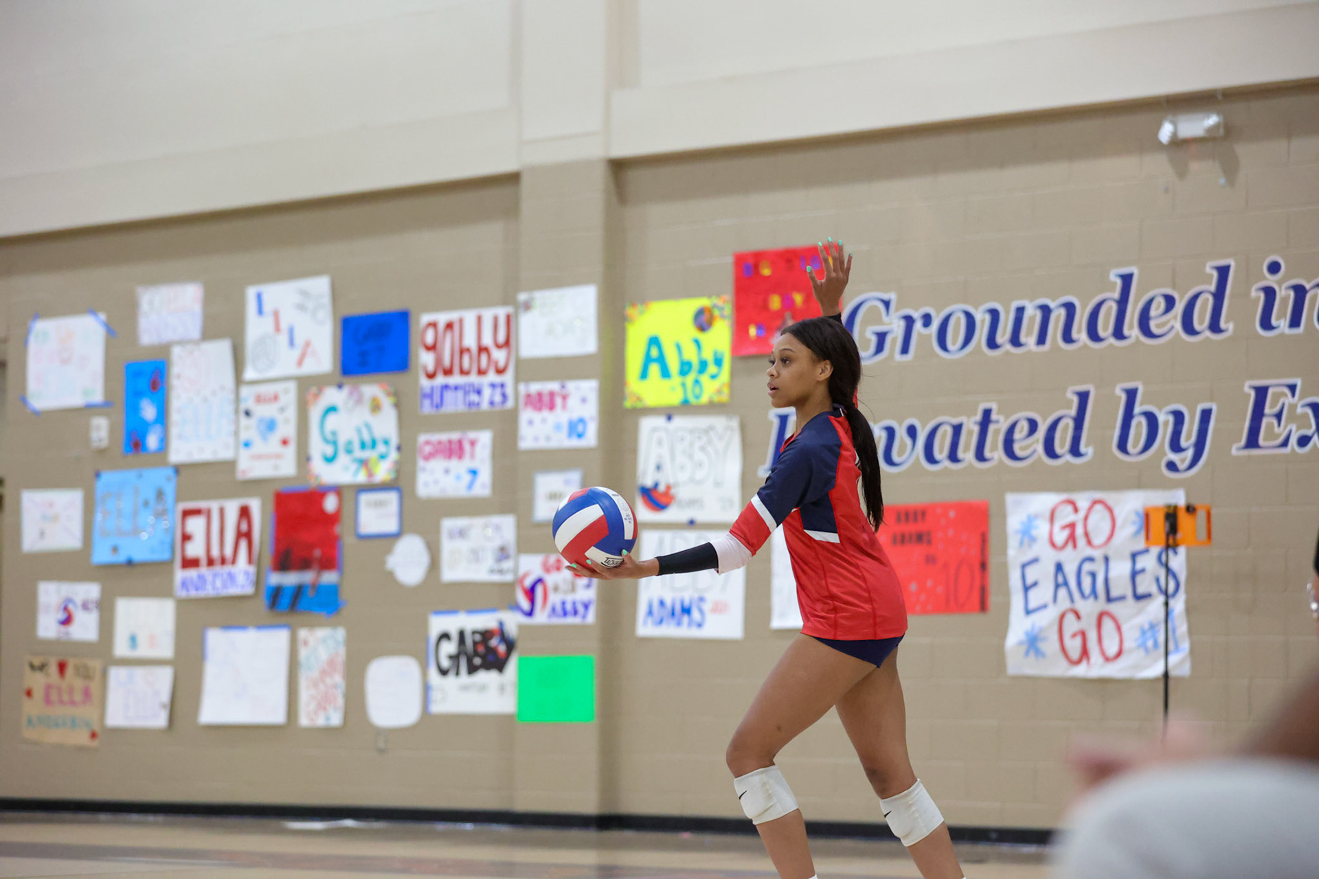 St. Benedict Volleyball vs White Station at St. Benedict at Auburndale in Memphis, TN on Thursday, September 22, 2022. (Ryan Beatty/SBA)