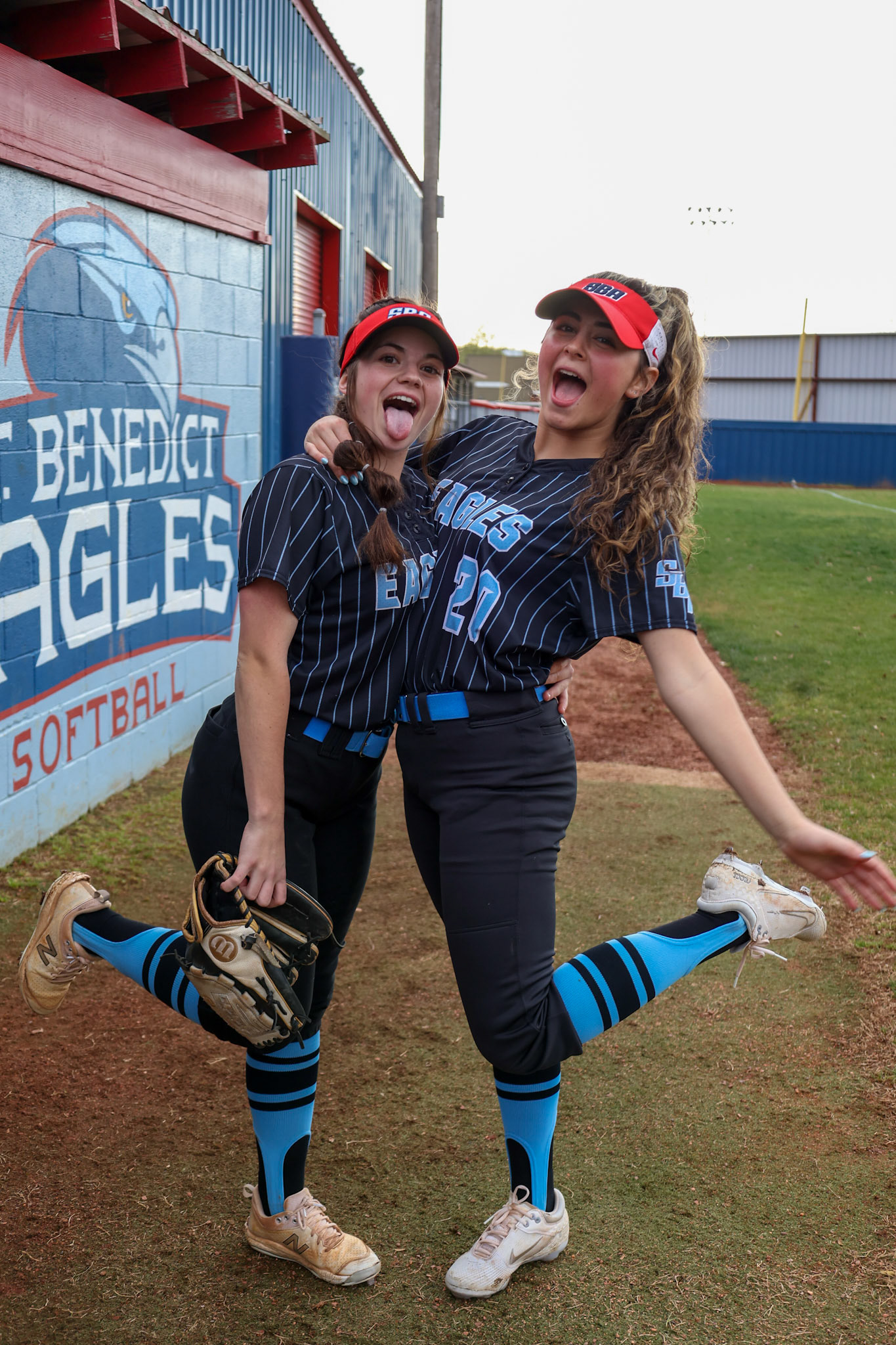 St. Benedict Softball vs St. Agnes Academy on Wednesday April 6, 2022 at St. Benedict At Auburndale High School in Memphis, TN. (Ryan Beatty/SBA)