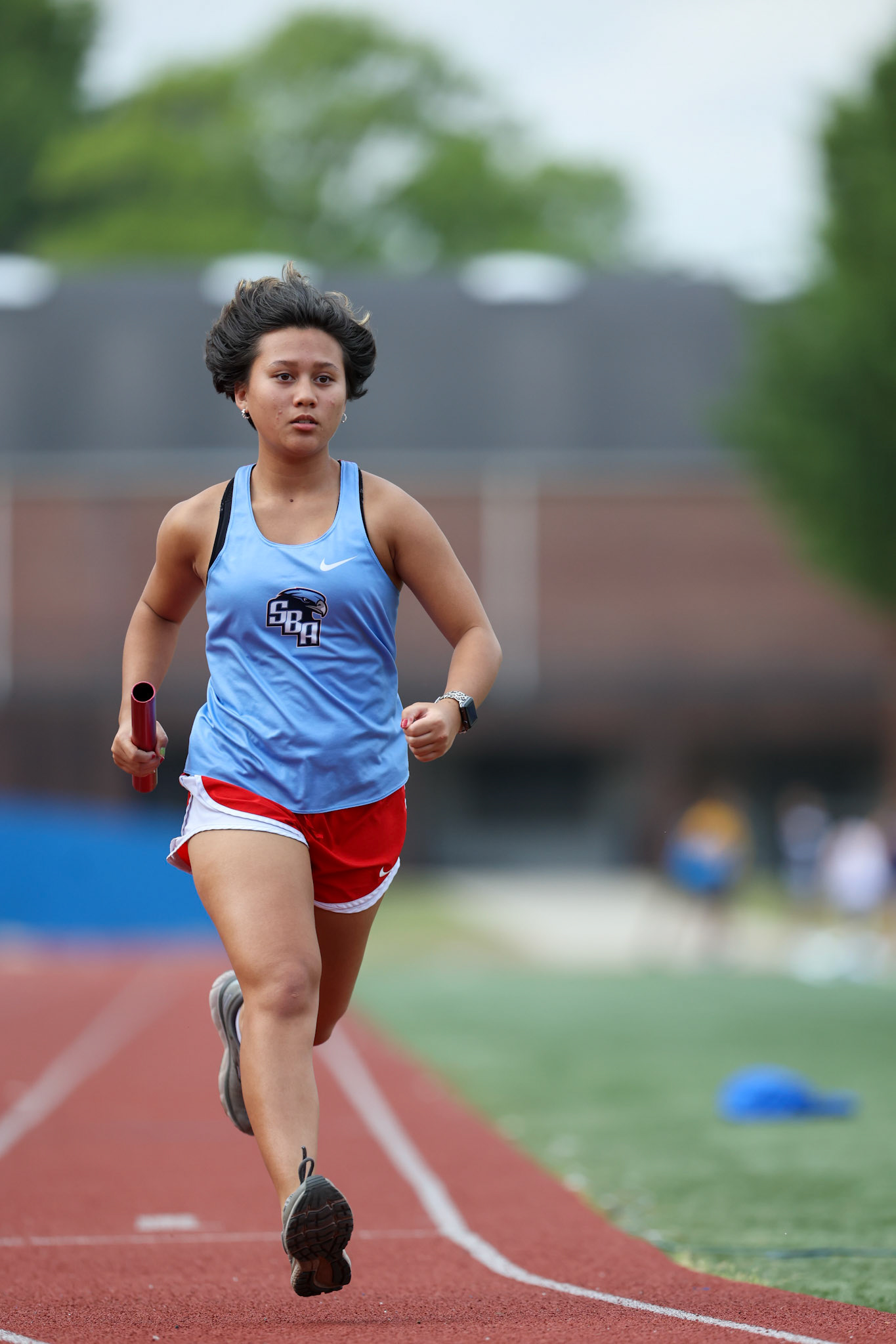 St. Benedict Track at Memphis University School in Memphis, TN on May 3, 2022. (Ryan Beatty/SBA)