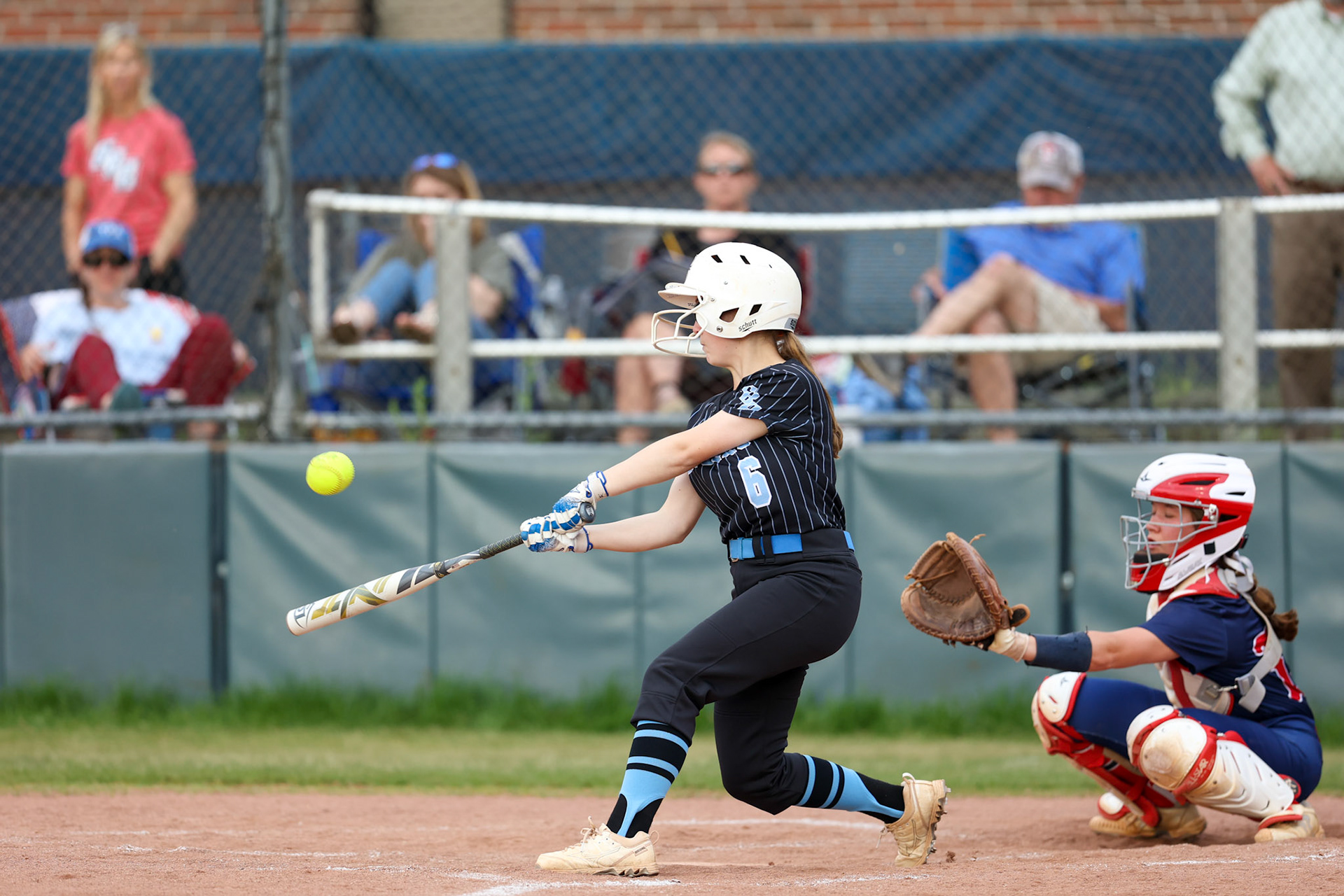 St. Benedict Softball vs Tipton Rosemark Academy at St. Benedict High School in Memphis, TN on May 3, 2022. (Ryan Beatty/SBA)