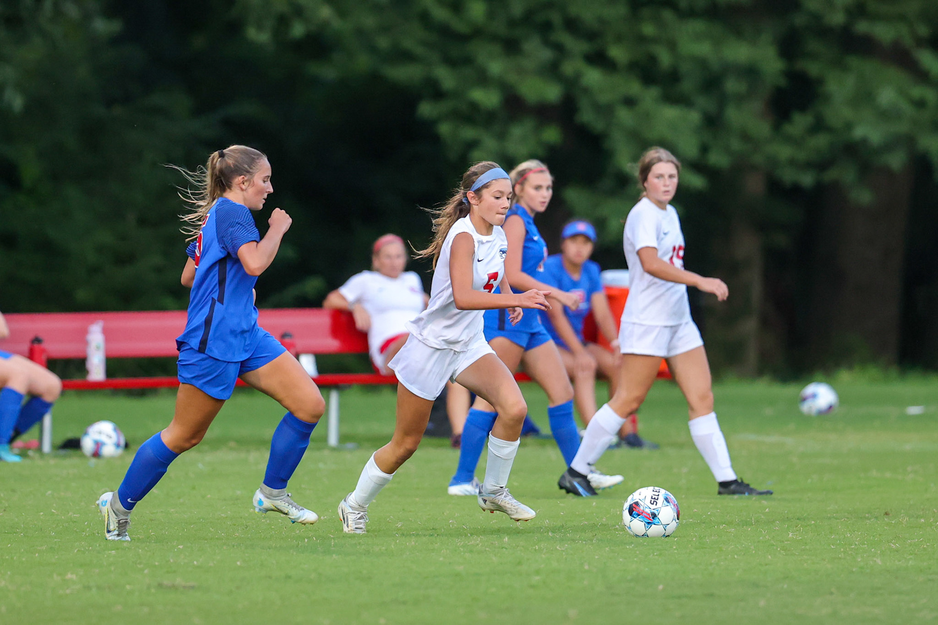 SBA Soccer vs Bartlett at Bartlett High School on Thursday, August 18, 2022. (Ryan Beatty/SBA)