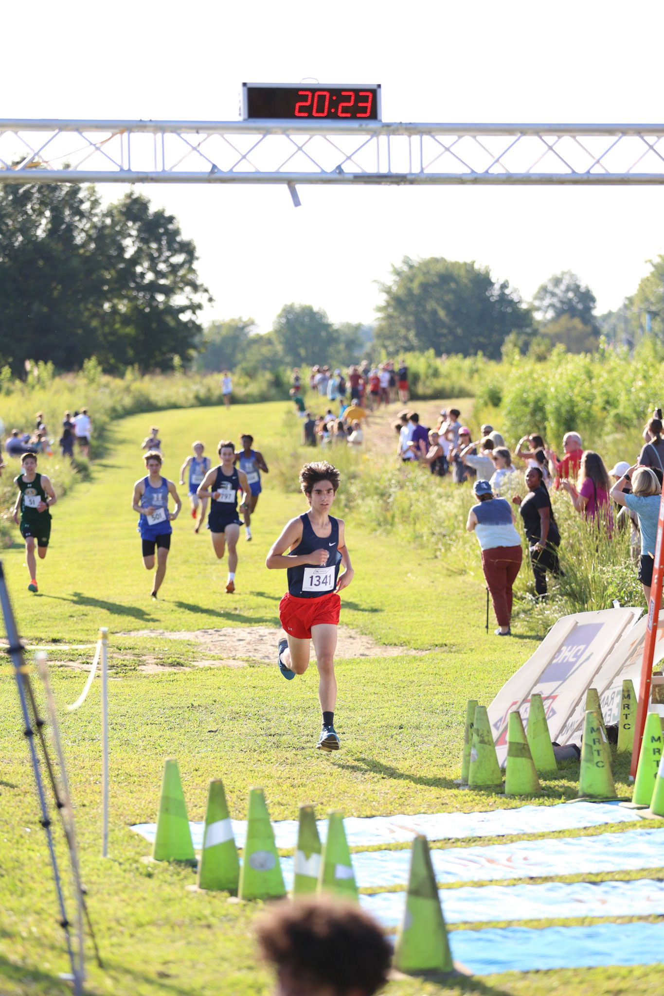 St. Benedict Cross Country MYA Meet 1 at Shelby Farms on Wednesday, September 14, 2022. (Ryan Beatty/SBA)