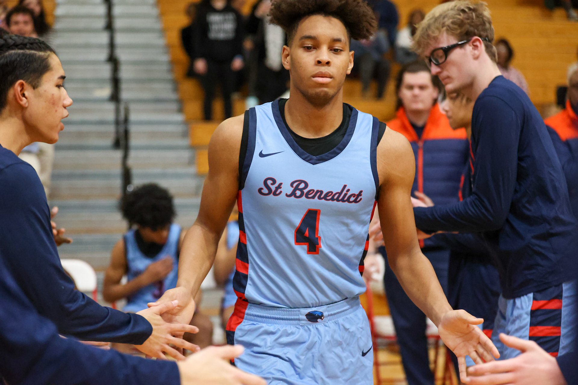 SBA Boys Basketball at MUS. (Ryan Beatty Photo)