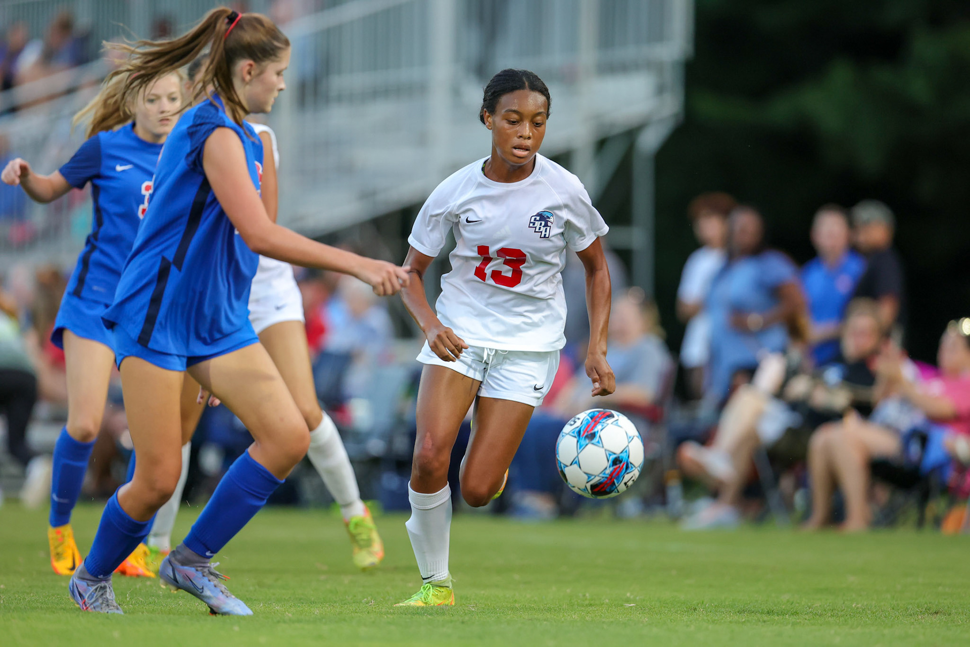 SBA Soccer vs Bartlett at Bartlett High School on Thursday, August 18, 2022. (Ryan Beatty/SBA)
