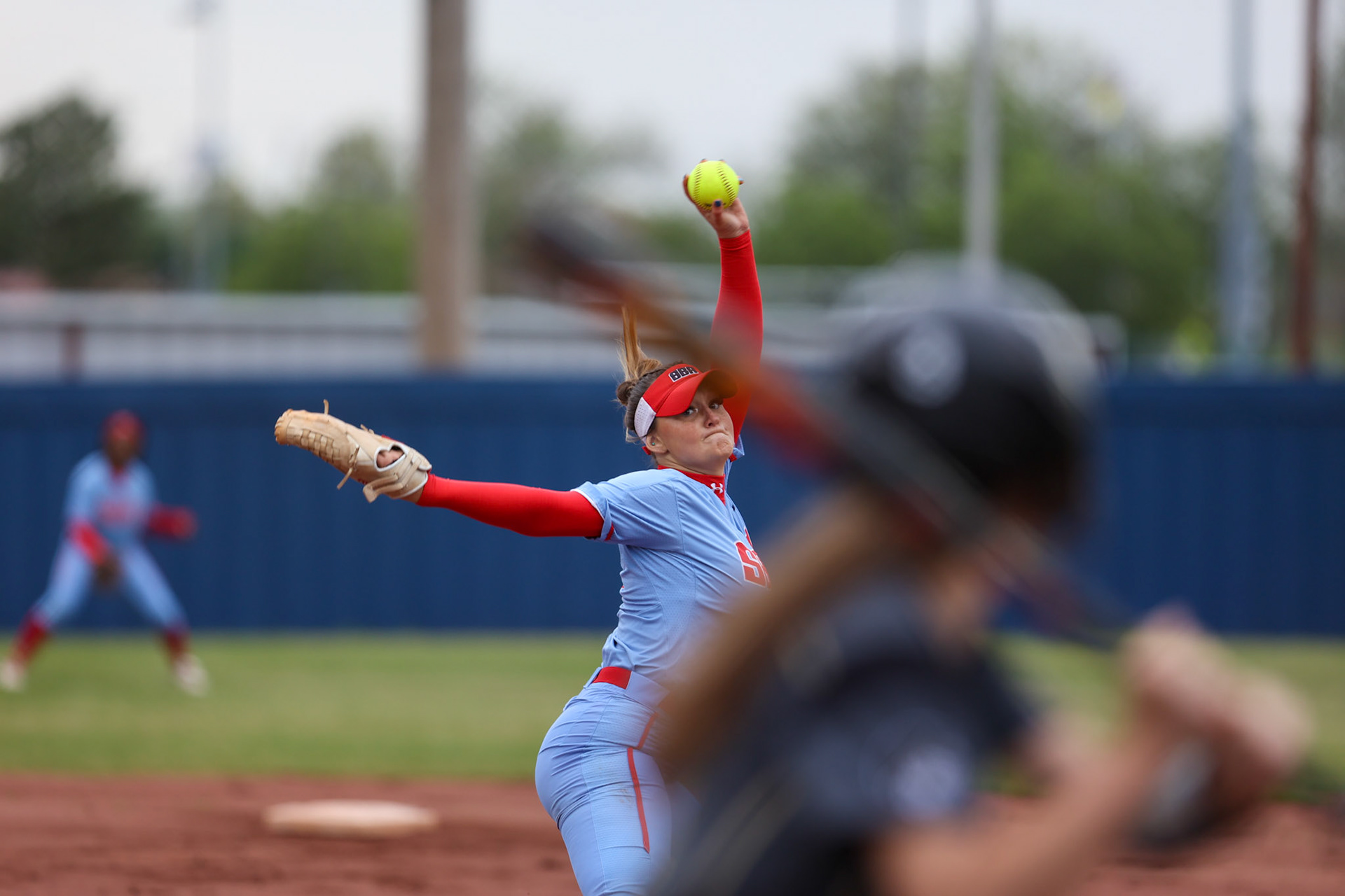 St. Benedict Softball vs Millington on Senior Night at St. Benedict at Auburndale in Memphis, TN on April 20, 2022. (Ryan Beatty/SBA)
