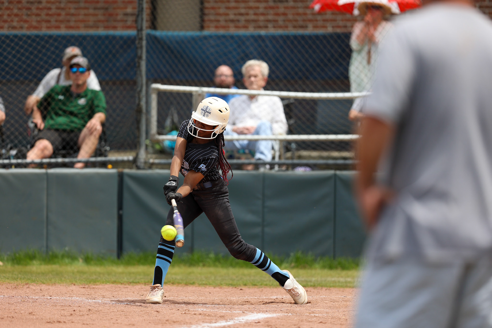 St. Benedict Softball vs Briarcrest at St. Benedict at Auburndale High School on April 23, 2022.  (Ryan Beatty/SBA)