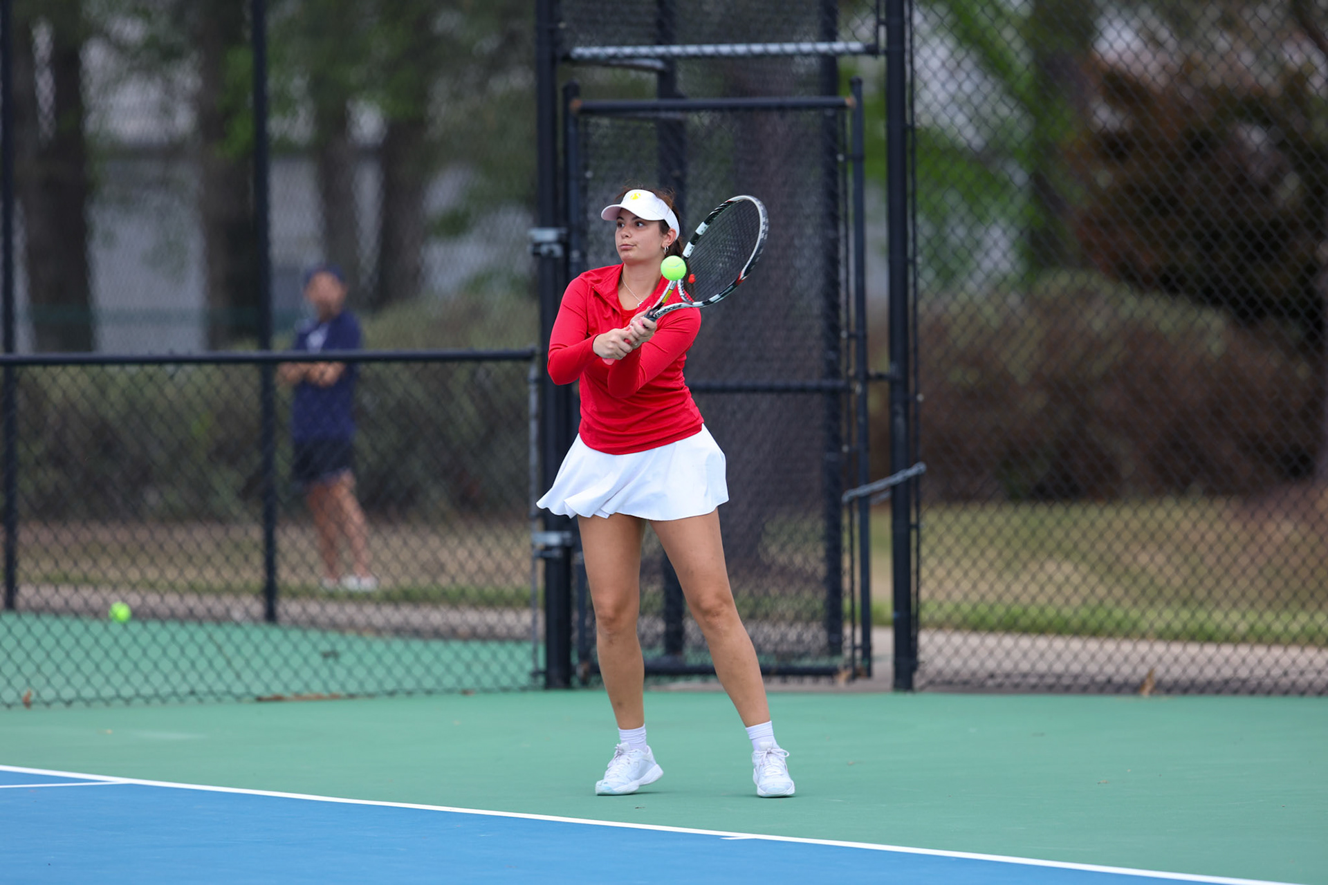 SBA Tennis vs Houston on Thursday, April 13, 2023. (Ryan Beatty Photo)