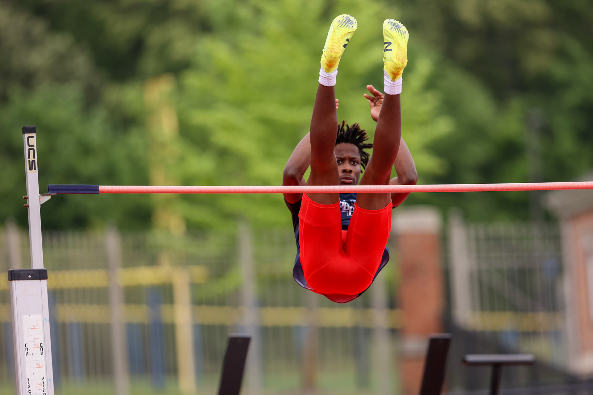 St. Benedict Track at Memphis University School in Memphis, TN on May 3, 2022. (Ryan Beatty/SBA)