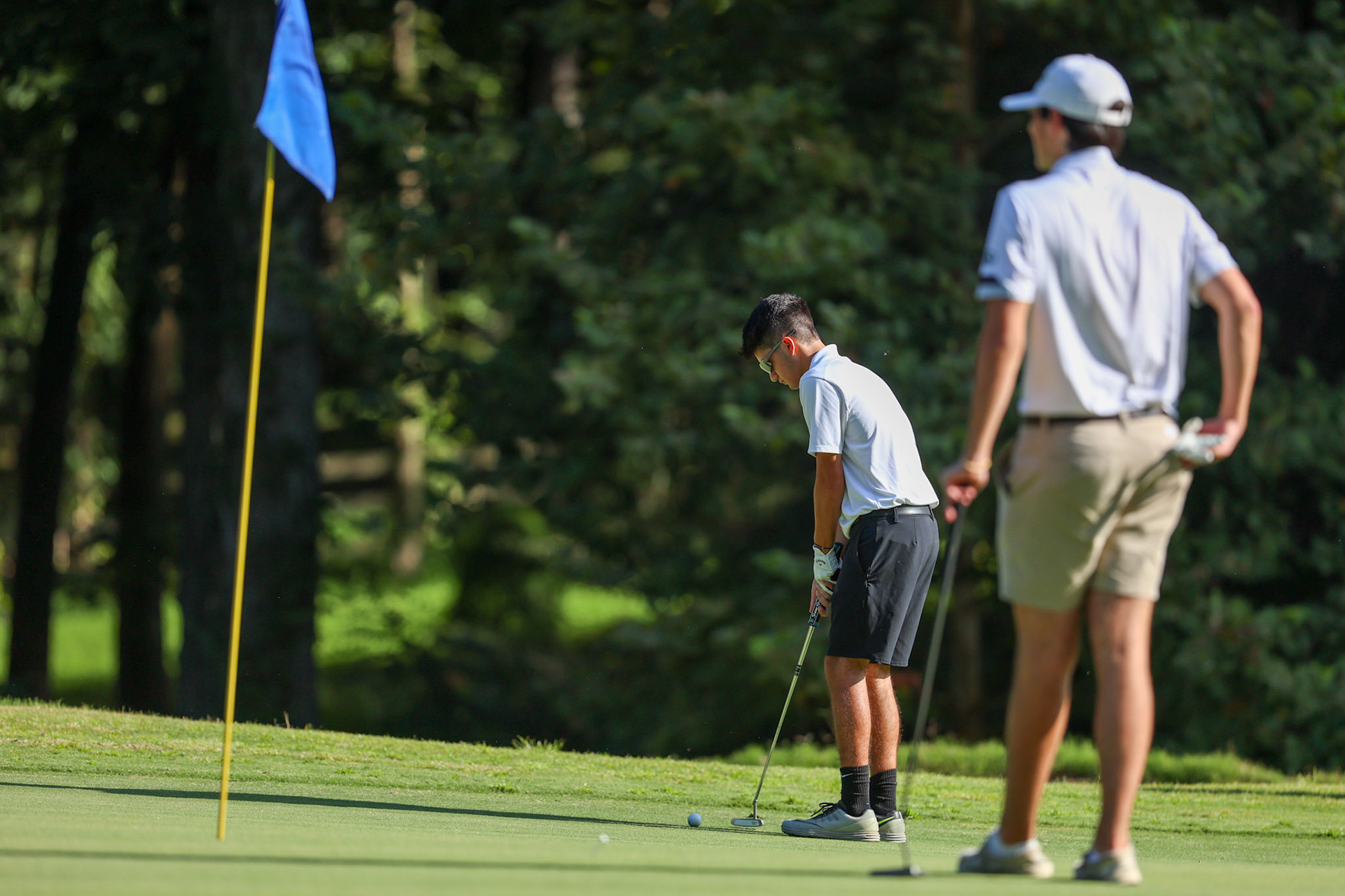 St. Benedict Boys Golf vs Briarcrest at the Lakeland Golf Club on Thursday, September 15, 2022. (Ryan Beatty/SBA)