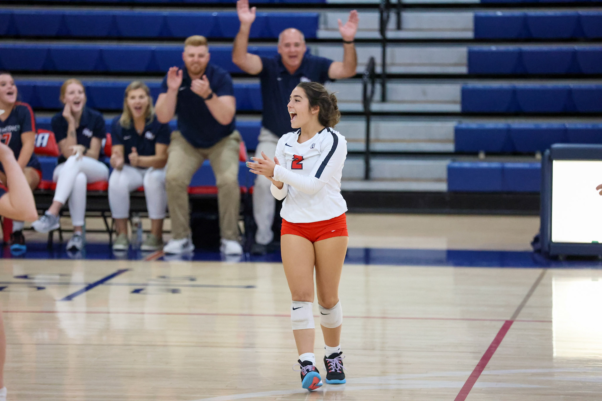 St. Benedict Volleyball vs West Memphis at St. Benedict on Monday, September 12, 2022. (Ryan Beatty/SBA)