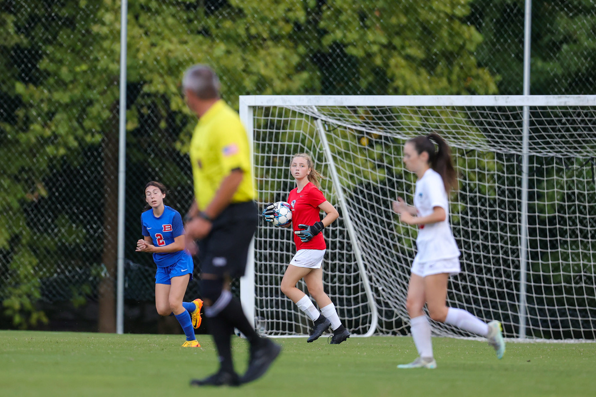 SBA Soccer vs Bartlett at Bartlett High School on Thursday, August 18, 2022. (Ryan Beatty/SBA)