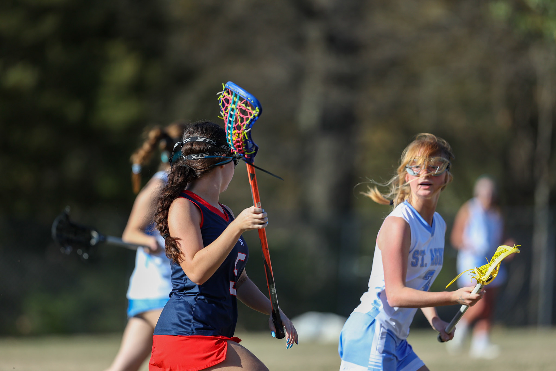 St. Benedict Girls Lacrosse vs St. Agnes on April 5, 2022 at St. Agnes Academy in Memphis, TN. (Ryan Beatty/SBA)