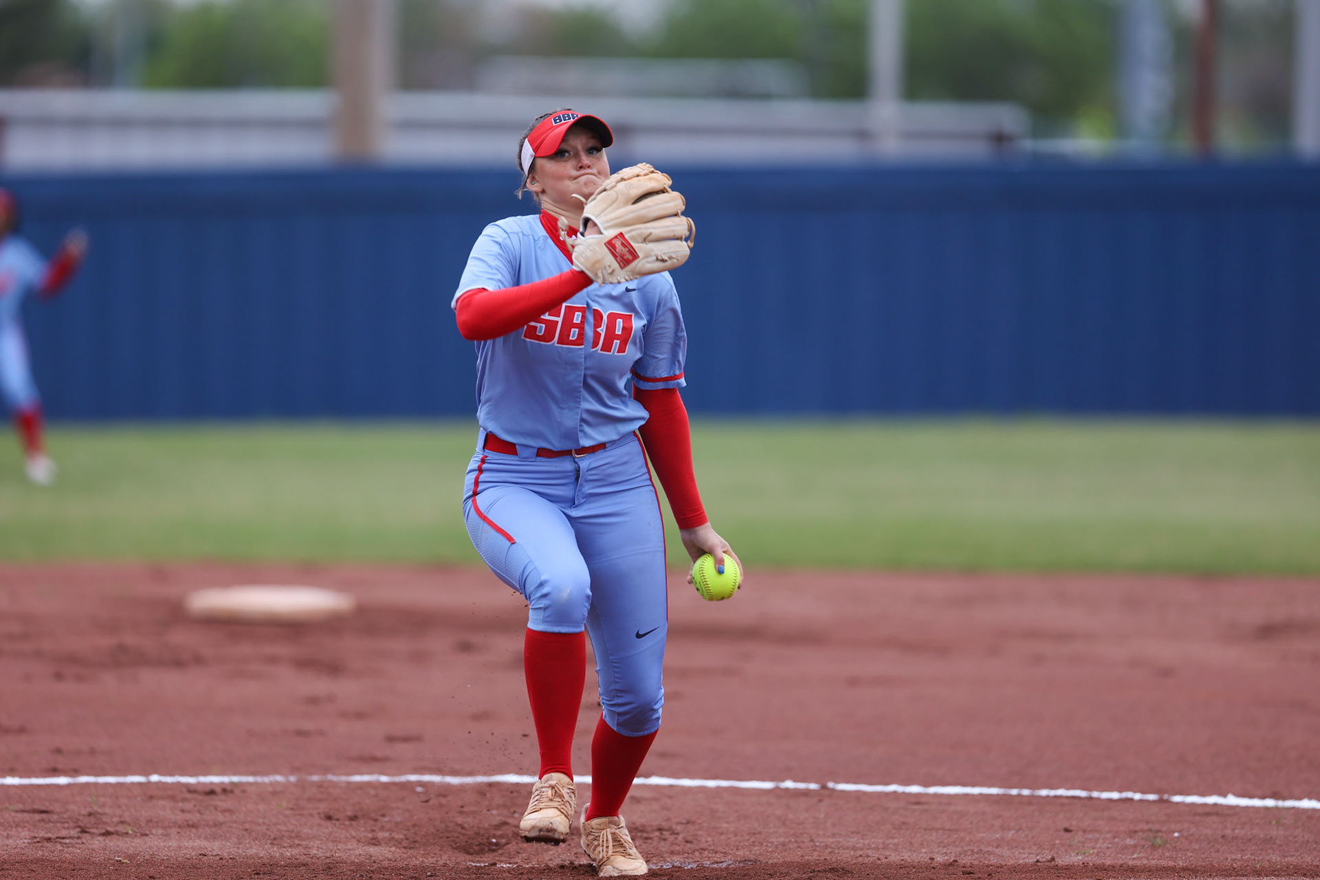 St. Benedict Softball vs Millington on Senior Night at St. Benedict at Auburndale in Memphis, TN on April 20, 2022. (Ryan Beatty/SBA)