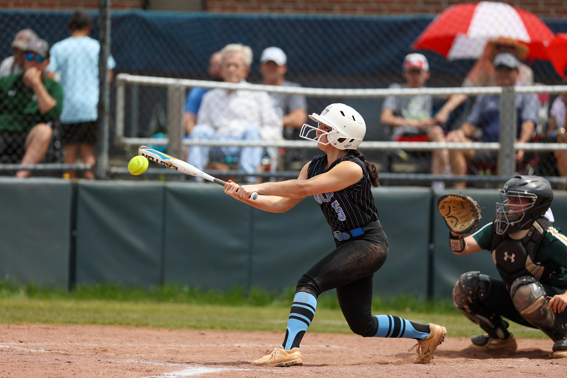 St. Benedict Softball vs Briarcrest at St. Benedict at Auburndale High School on April 23, 2022.  (Ryan Beatty/SBA)