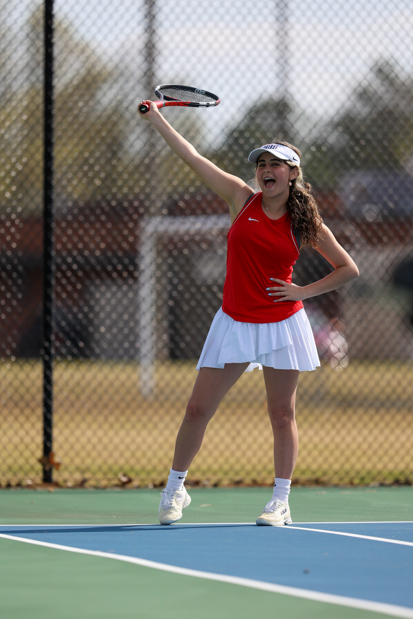 St. Benedict Tennis vs St. Mary’s on April 5, 2022 at St. Benedict at Auburndale High School in Memphis, TN. (Ryan Beatty/SBA)