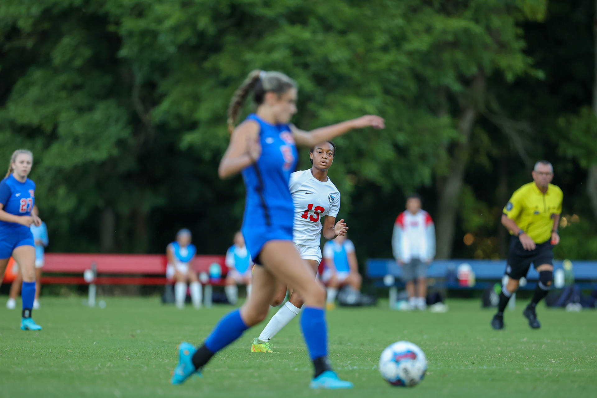 SBA Soccer vs Bartlett at Bartlett High School on Thursday, August 18, 2022. (Ryan Beatty/SBA)