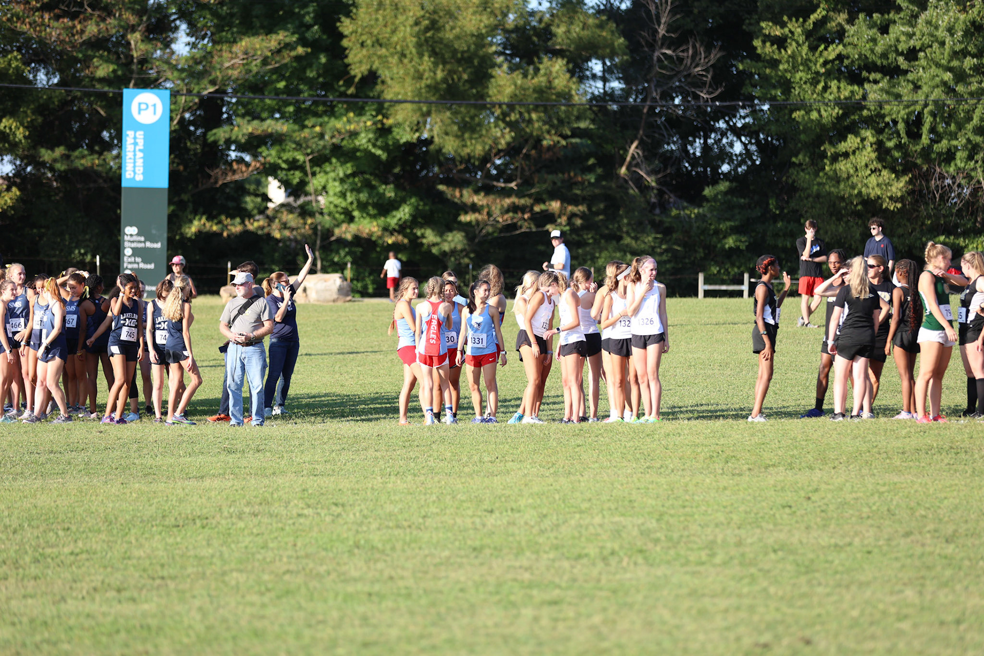 St. Benedict Cross Country MYA Meet 1 at Shelby Farms on Wednesday, September 14, 2022. (Ryan Beatty/SBA)