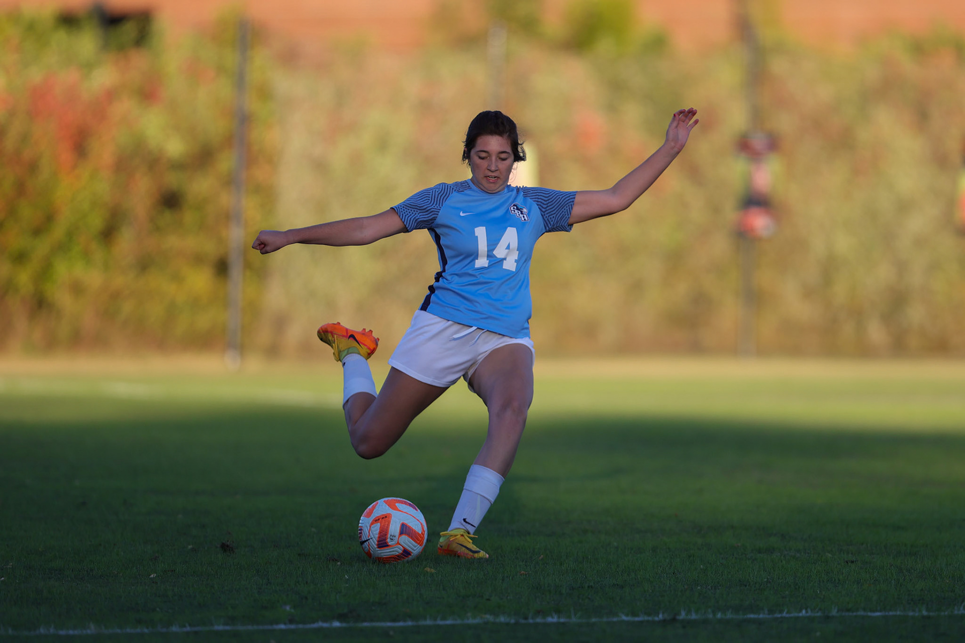 SBA Girl’s Soccer vs. Ensworth in the first round of the TSSAA State Tournament in Nashville, TN, on Oct. 17, 2022. (Ryan Beatty/SBA)