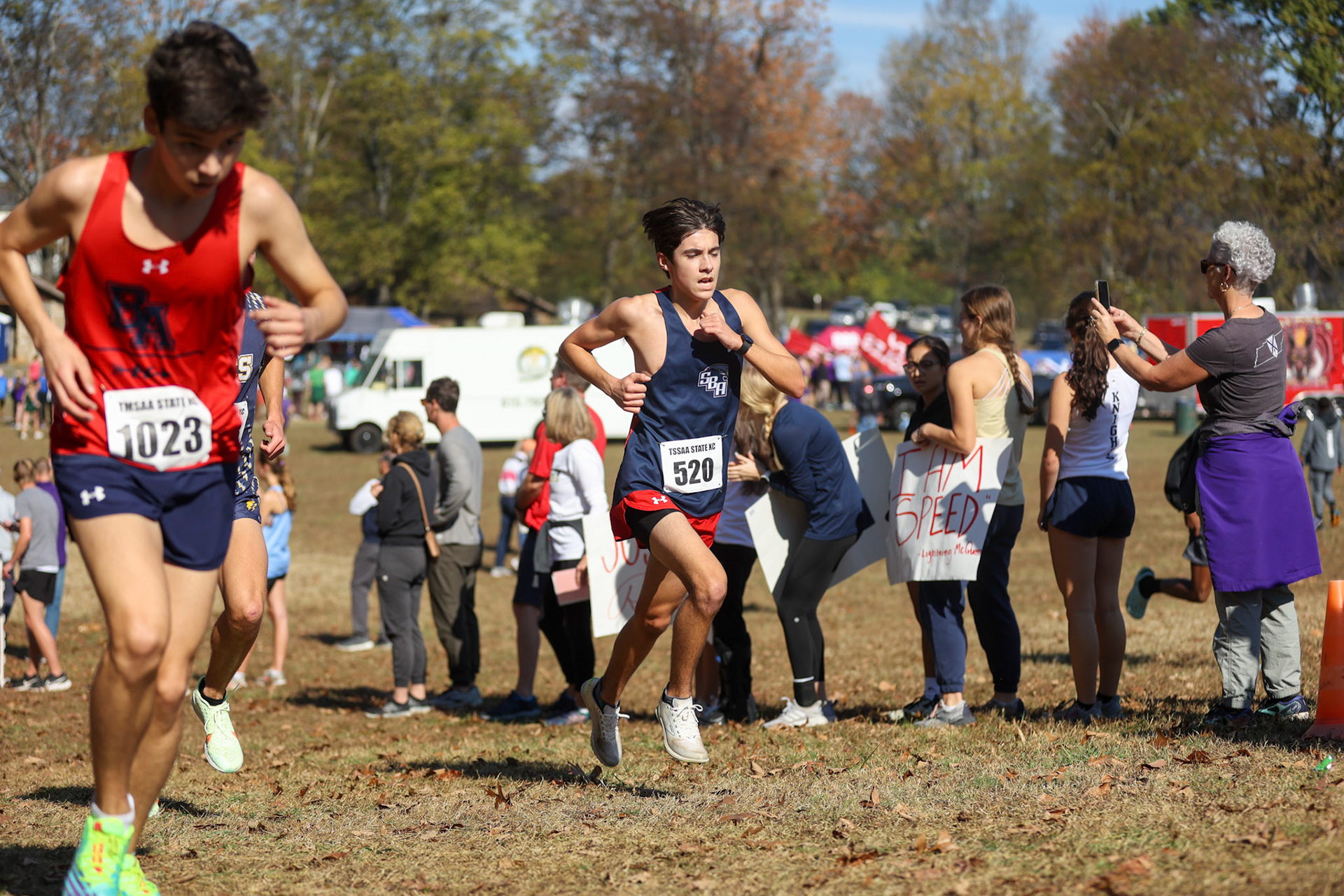 TSSAA Cross Country State Race on Nov. 3rd, 2022 in Hendersonville, TN. (Ryan Beatty/SBA)