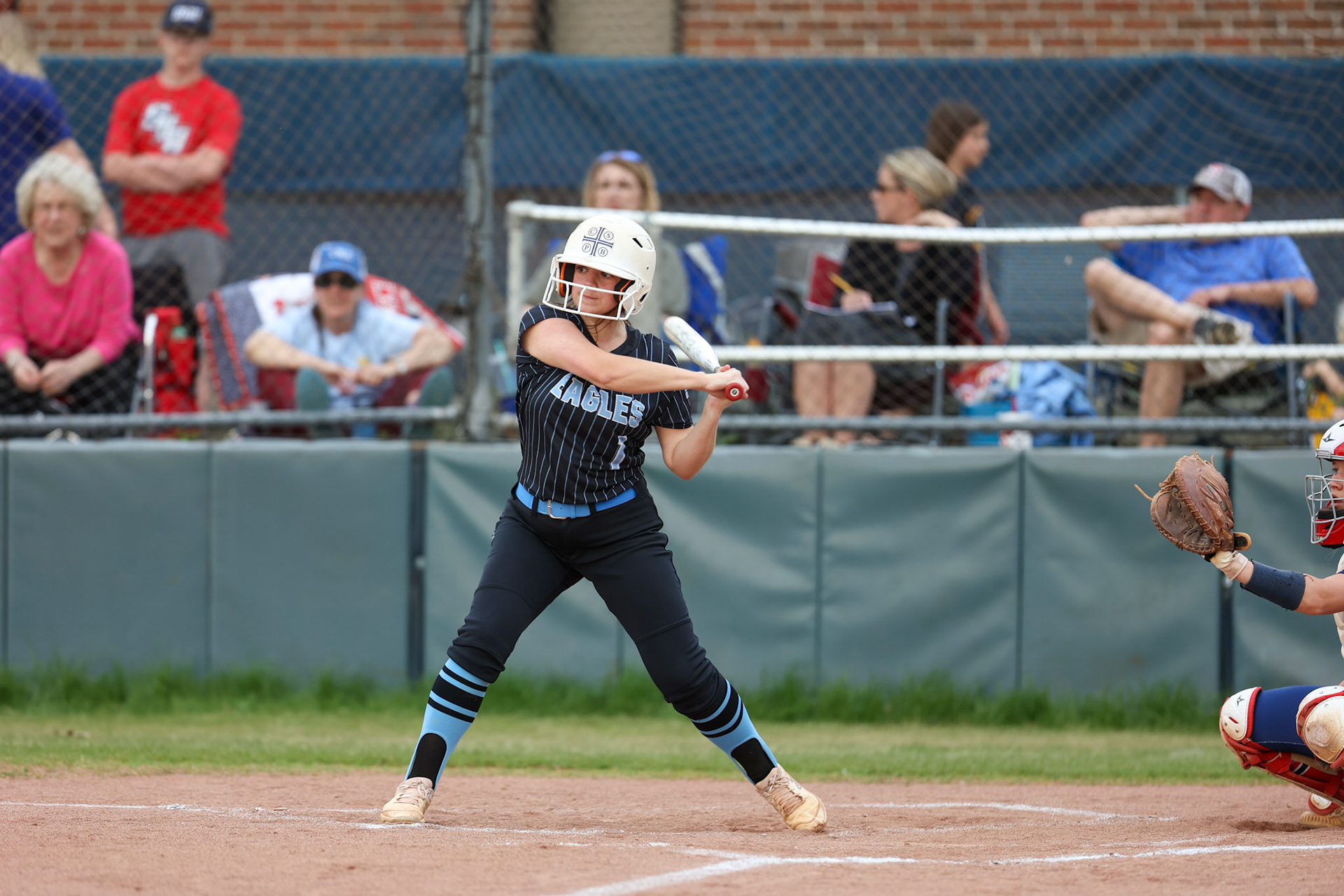 St. Benedict Softball vs Tipton Rosemark Academy at St. Benedict High School in Memphis, TN on May 3, 2022. (Ryan Beatty/SBA)