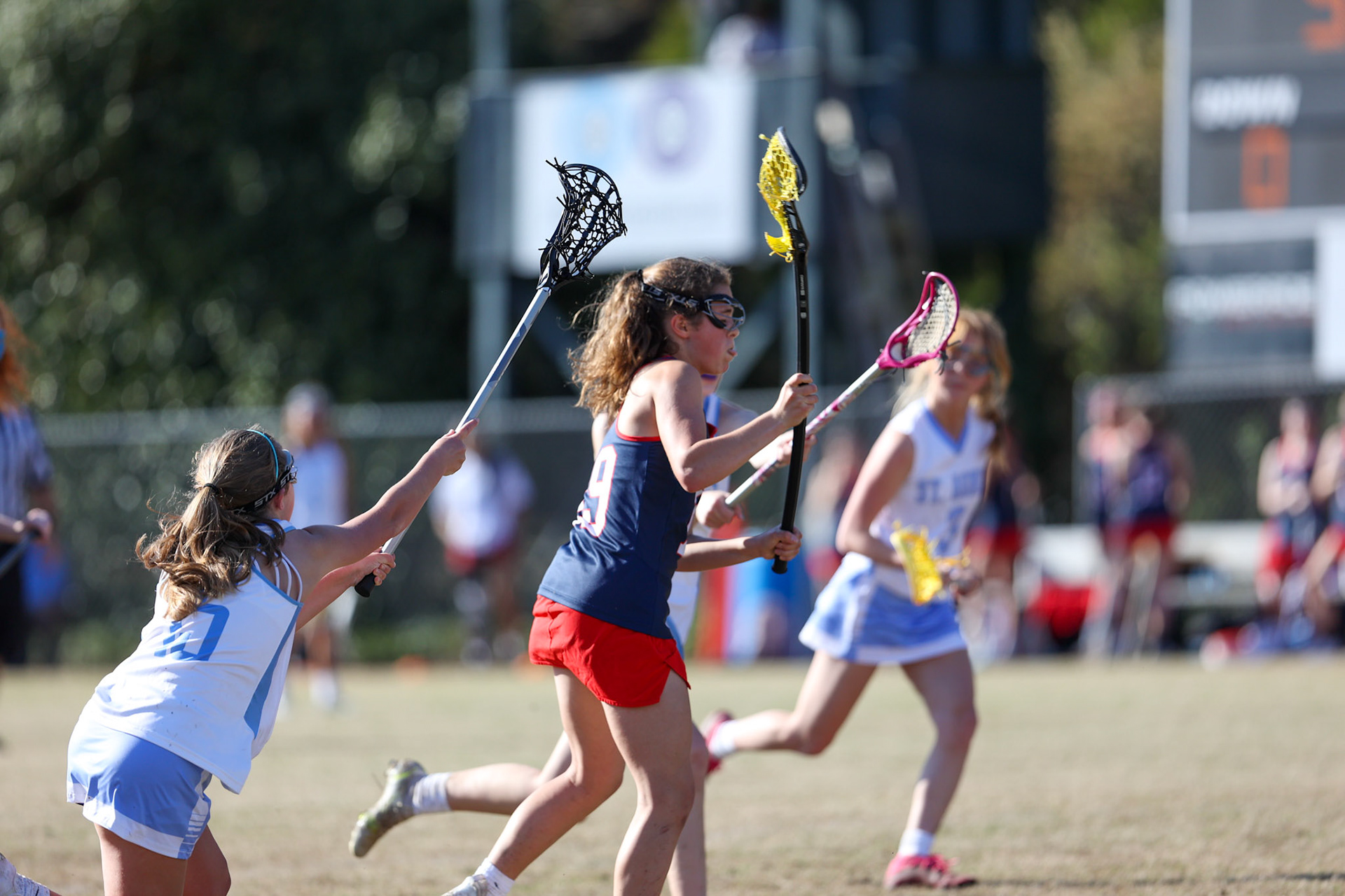 St. Benedict Girls Lacrosse vs St. Agnes on April 5, 2022 at St. Agnes Academy in Memphis, TN. (Ryan Beatty/SBA)