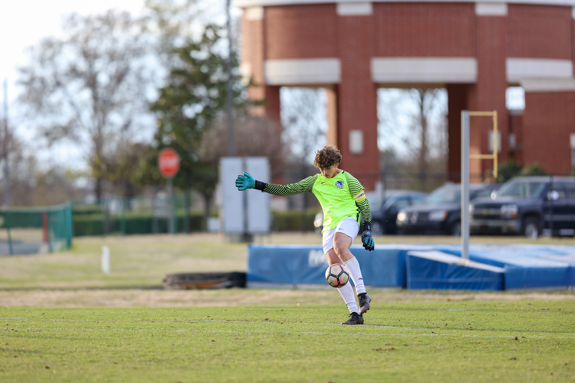 St. Benedict Soccer vs Millington on April 7, 2022 at St. Benedict At Auburndale High School in Memphis, TN. (Ryan Beatty/SBA)