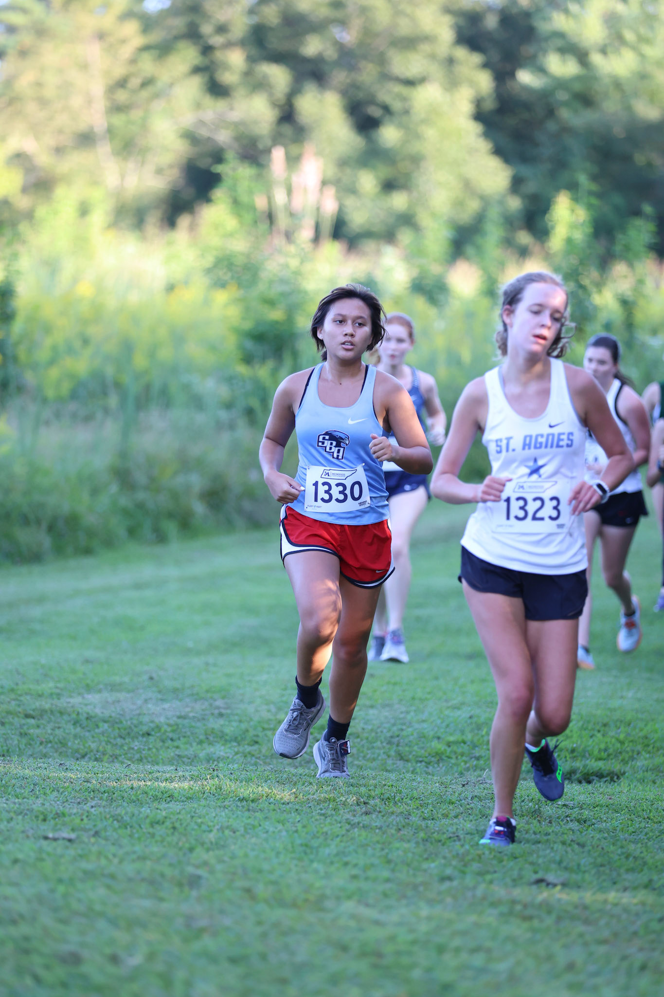 St. Benedict Cross Country MYA Meet 1 at Shelby Farms on Wednesday, September 14, 2022. (Ryan Beatty/SBA)