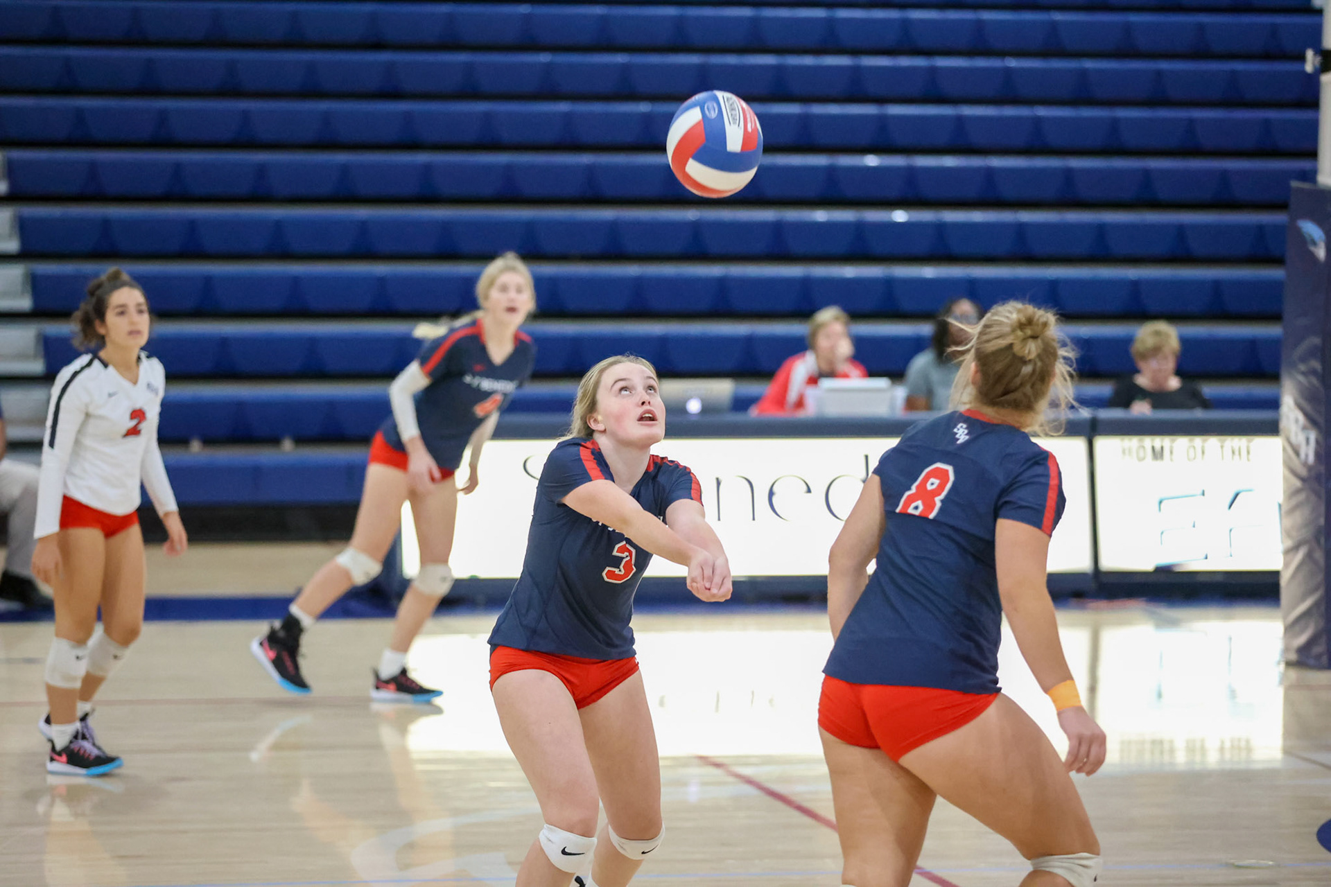 St. Benedict Volleyball vs West Memphis at St. Benedict on Monday, September 12, 2022. (Ryan Beatty/SBA)