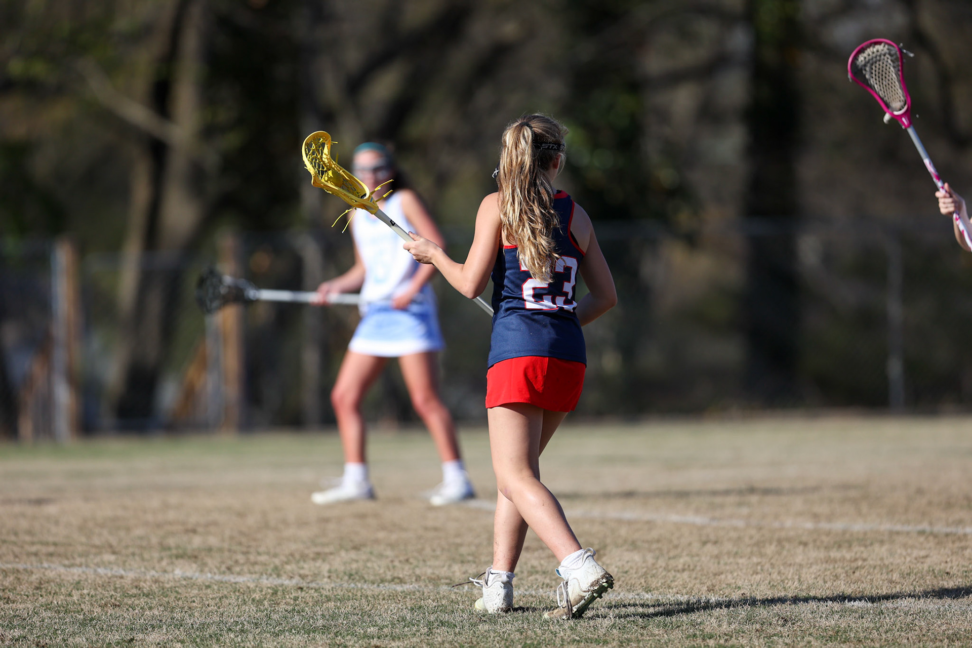 St. Benedict Girls Lacrosse vs St. Agnes on April 5, 2022 at St. Agnes Academy in Memphis, TN. (Ryan Beatty/SBA)