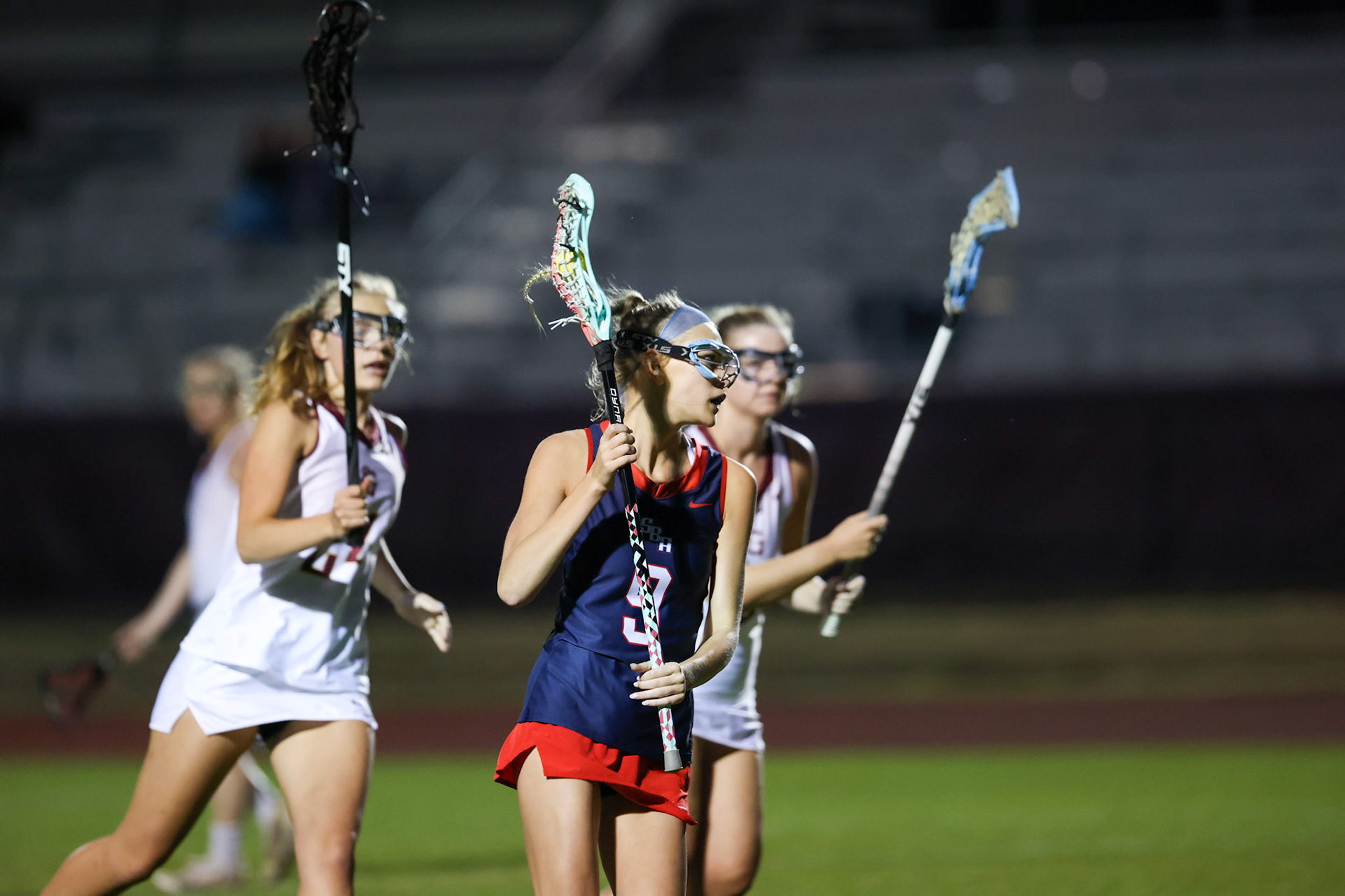 St. Benedict Lacrosse vs St. George’s at St. George’s Independent School on April 12, 2022 in Memphis, TN. (Ryan Beatty/SBA)