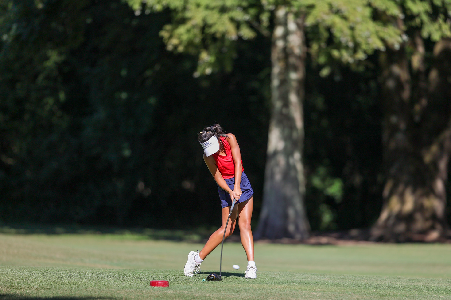 St. Benedict Girls Golf at Windyke on August 31, 2022. (Ryan Beatty/SBA)