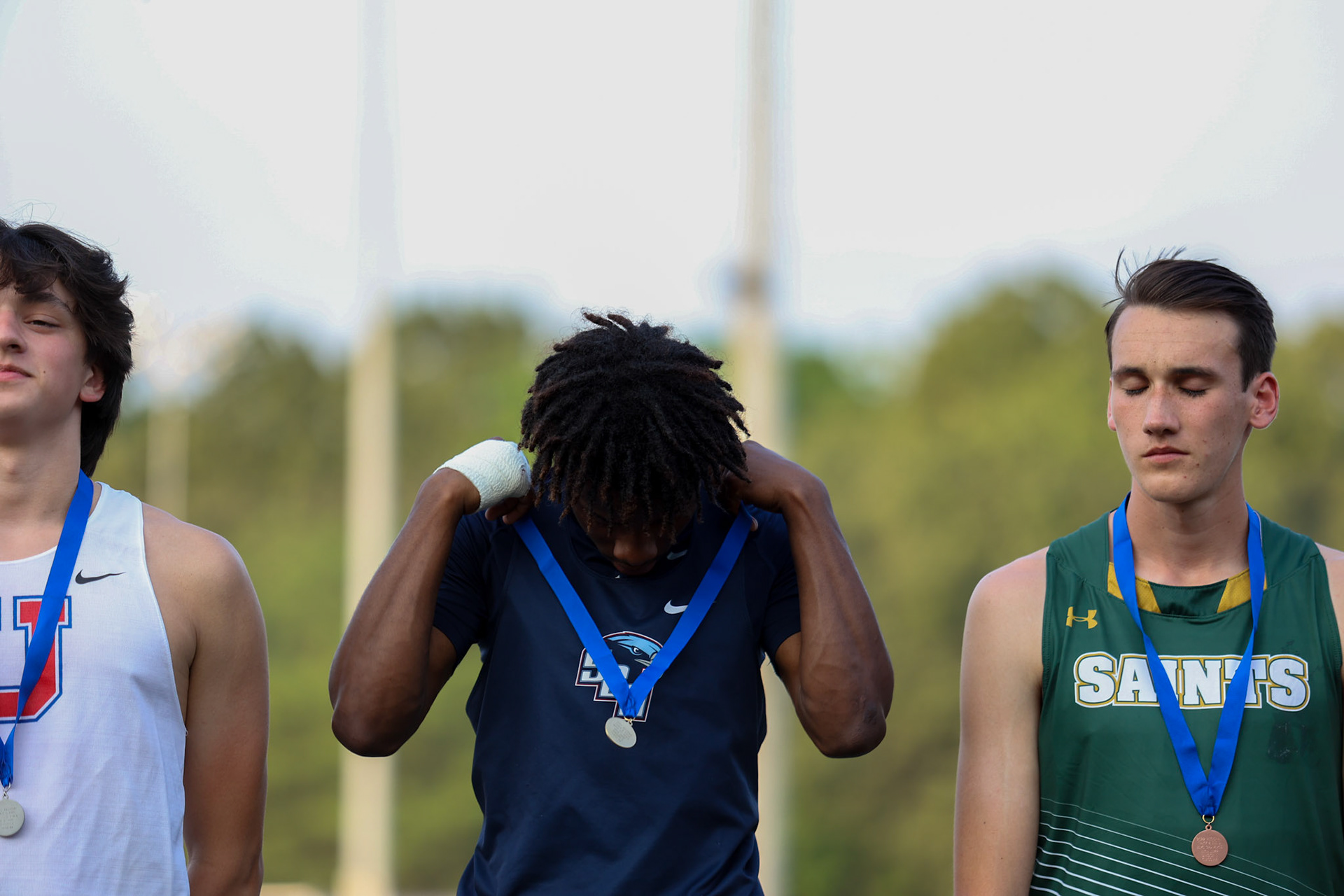 St. Benedict Track at MUS Region Meet on May 11, 2022. (Ryan Beatty/SBA)