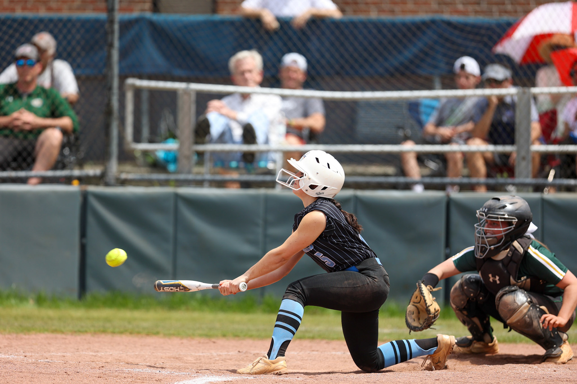 St. Benedict Softball vs Briarcrest at St. Benedict at Auburndale High School on April 23, 2022.  (Ryan Beatty/SBA)