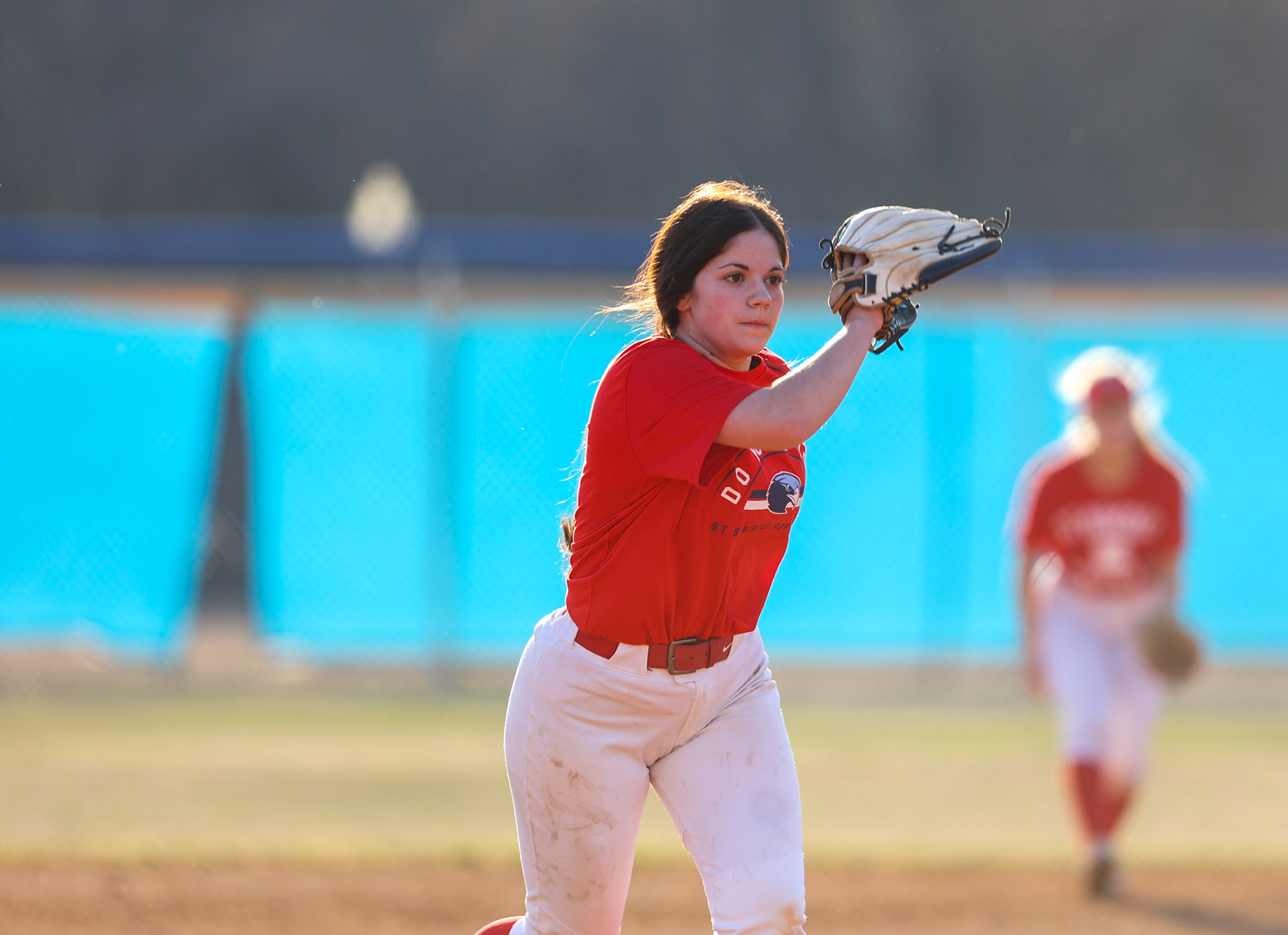 St. Benedict Softball vs Bartlett High School on March 3, 2022 at W.J. Freeman Park in Memphis, TN (Ryan Beatty/SBA)