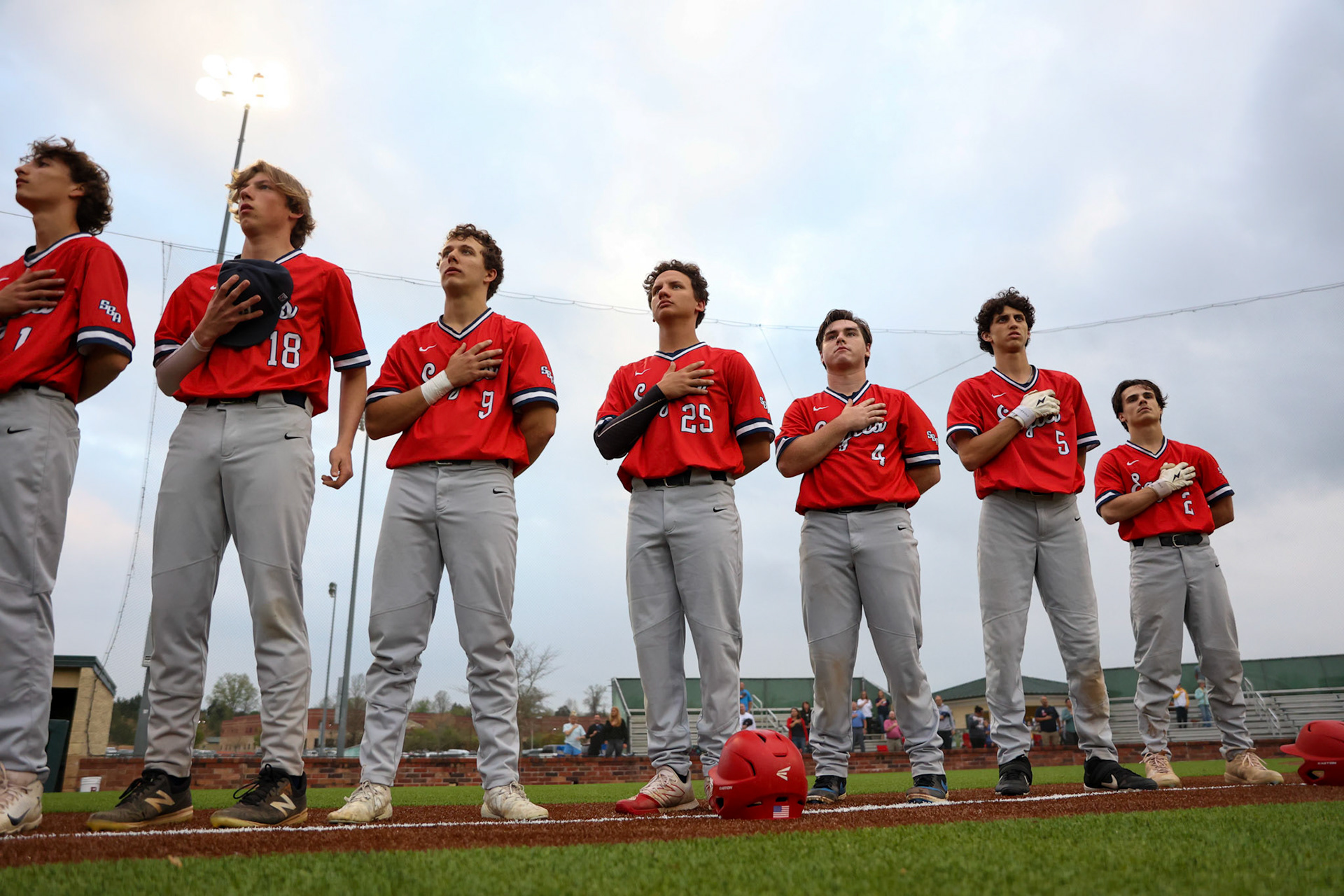 SBA Baseball at Briacrest on Monday, April 3, 2023. (Ryan Beatty Photo)