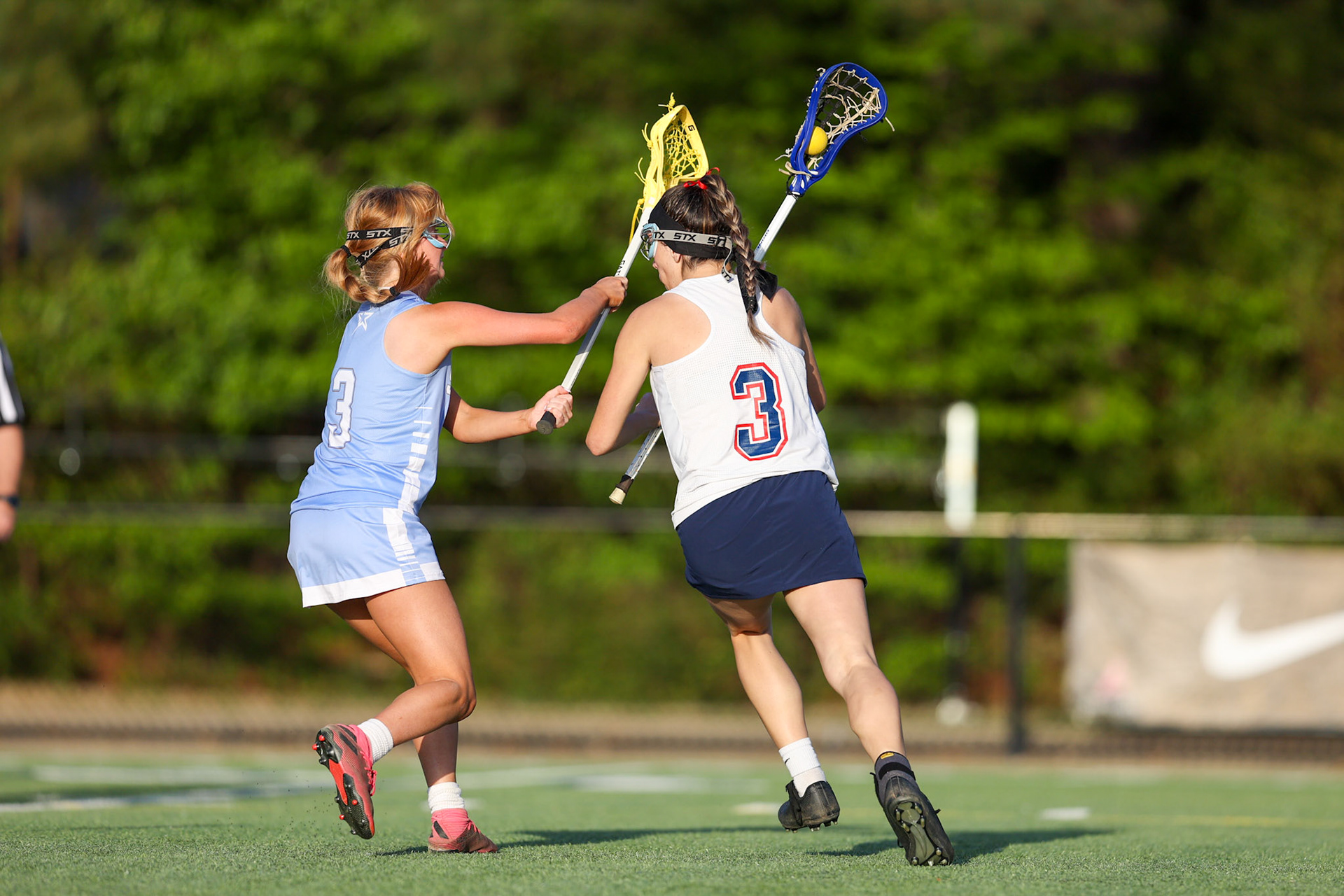 St. Benedict Girls Lacrosse vs St. Agnes on Senior Night at St. Benedict at Auburndale in Memphis, TN on April 19, 2022. (Ryan Beatty/SBA)