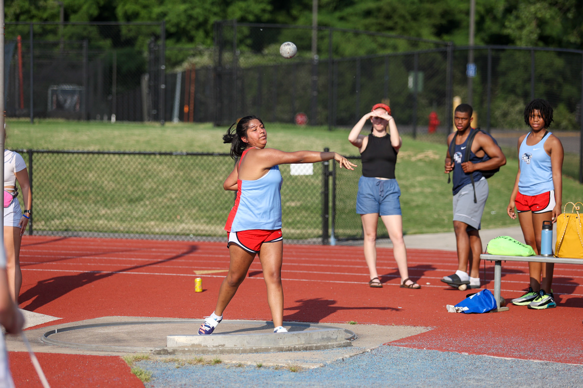 St. Benedict Track at MUS Region Meet on May 11, 2022. (Ryan Beatty/SBA)