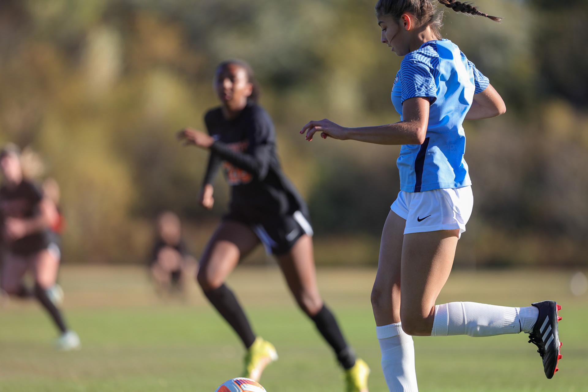 SBA Girl’s Soccer vs. Ensworth in the first round of the TSSAA State Tournament in Nashville, TN, on Oct. 17, 2022. (Ryan Beatty/SBA)