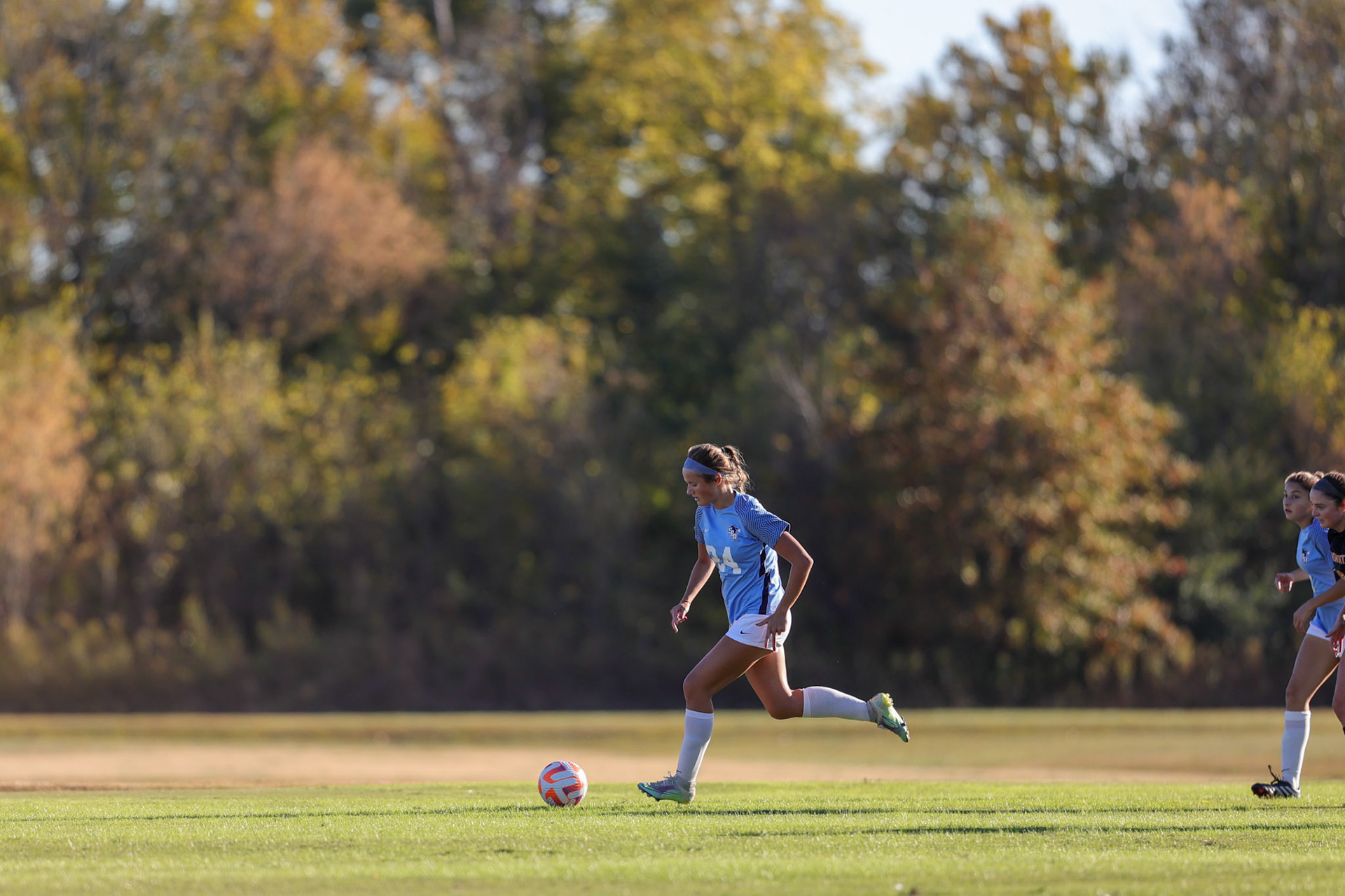 SBA Girl’s Soccer vs. Ensworth in the first round of the TSSAA State Tournament in Nashville, TN, on Oct. 17, 2022. (Ryan Beatty/SBA)