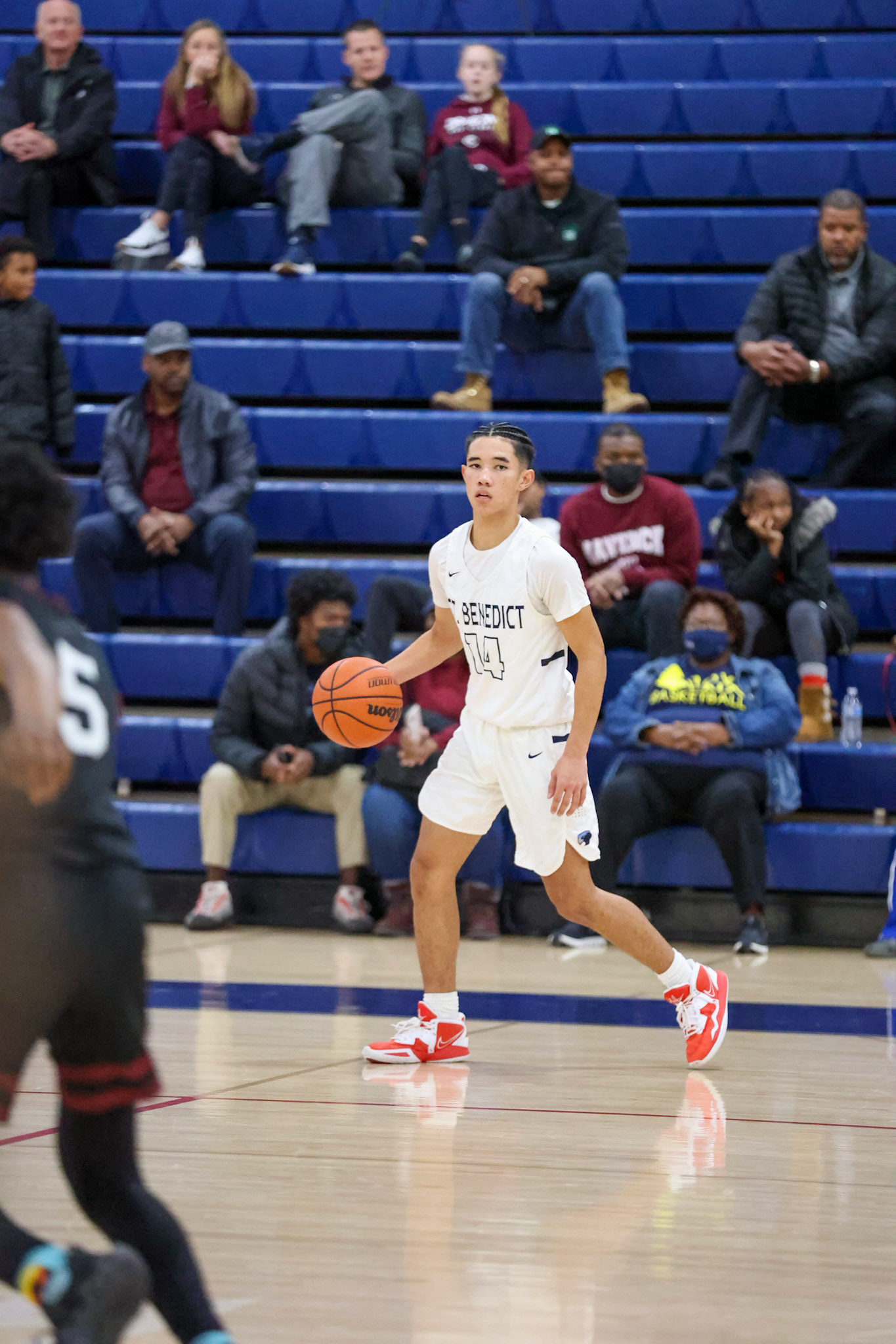 SBA Boys Basketball vs Sacred Heart. (Ryan Beatty Photo)