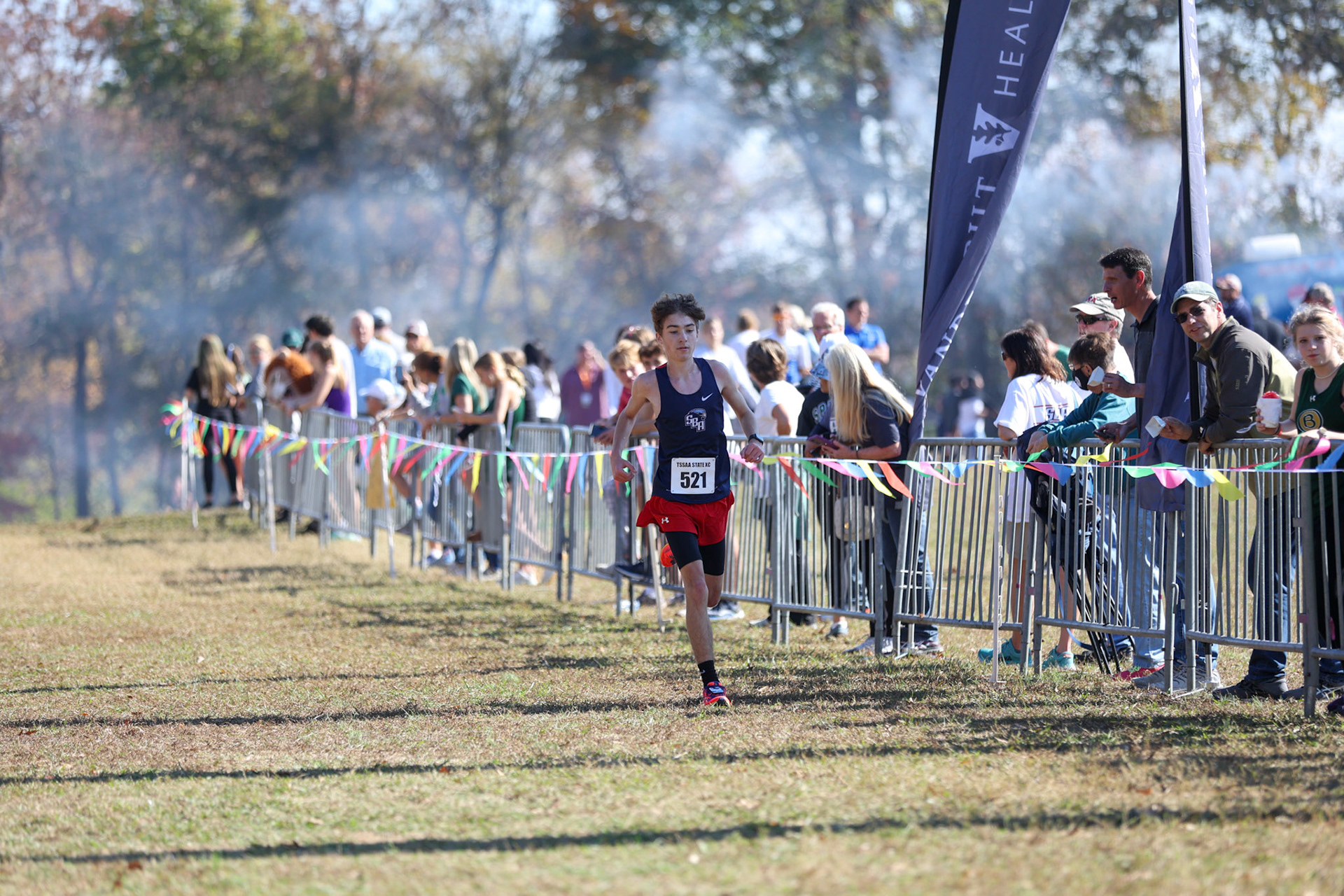 TSSAA Cross Country State Race on Nov. 3rd, 2022 in Hendersonville, TN. (Ryan Beatty/SBA)