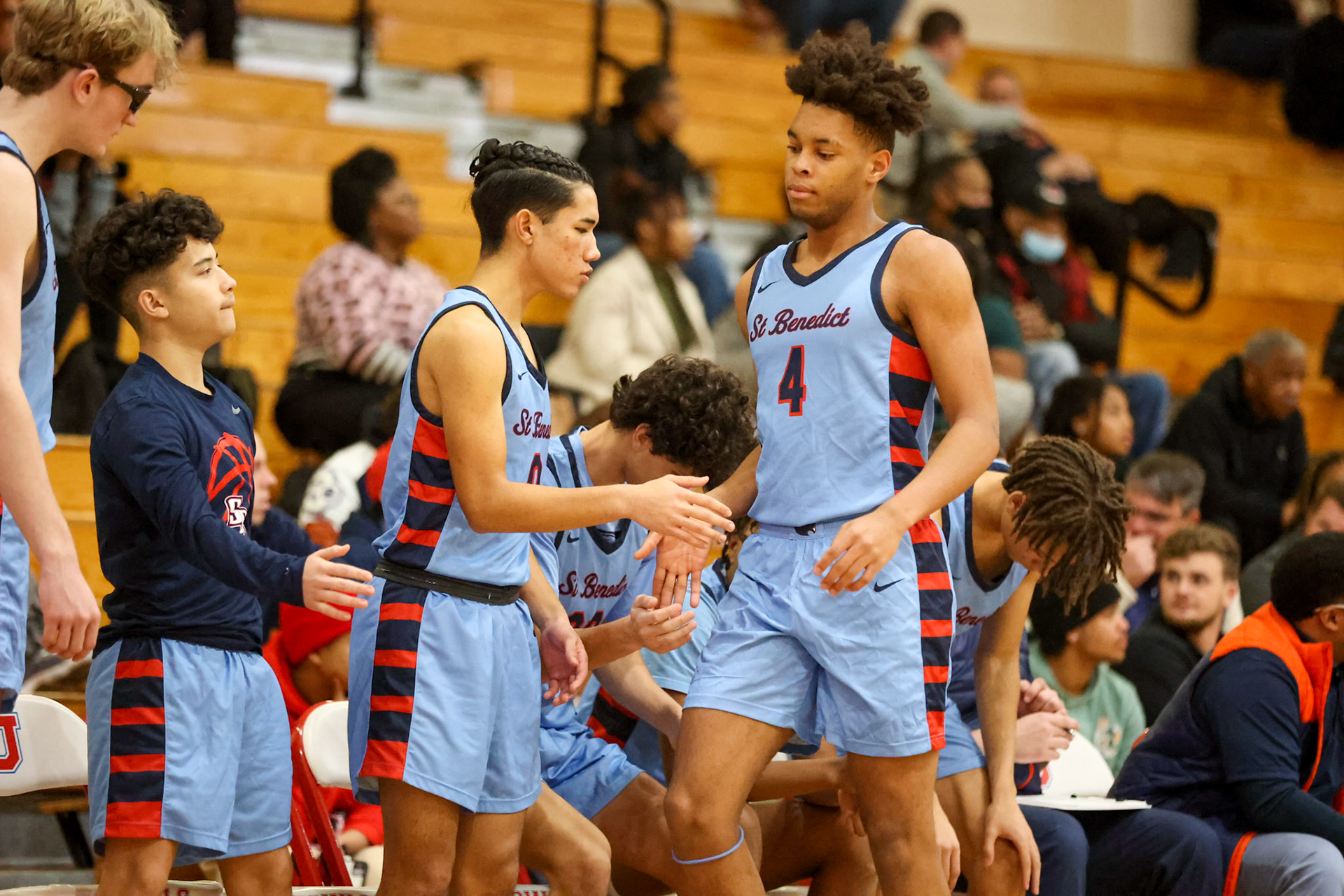 SBA Boys Basketball at MUS. (Ryan Beatty Photo)