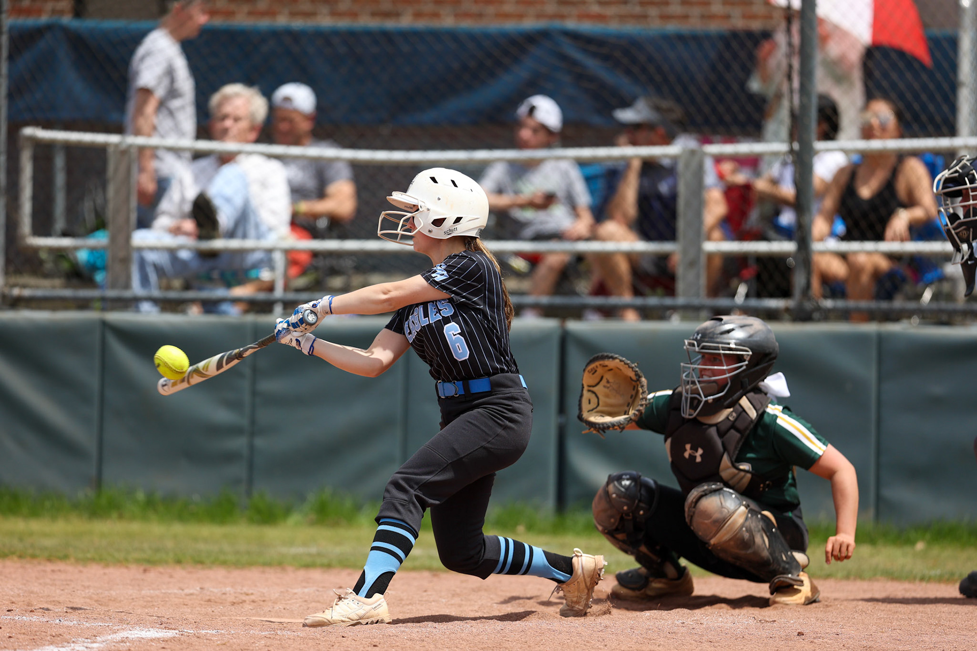 St. Benedict Softball vs Briarcrest at St. Benedict at Auburndale High School on April 23, 2022.  (Ryan Beatty/SBA)