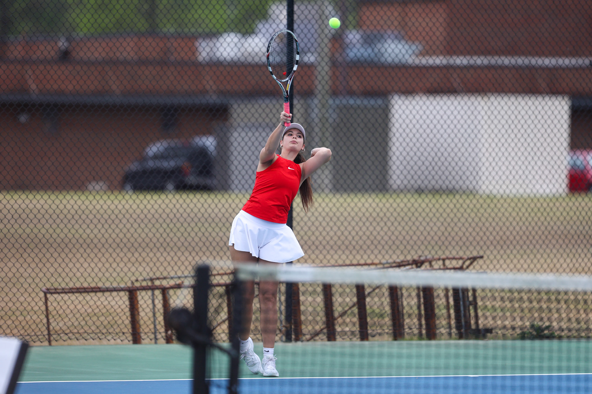 SBA Tennis vs Briacrest on Monday, April 3, 2023. (Ryan Beatty Photo)
