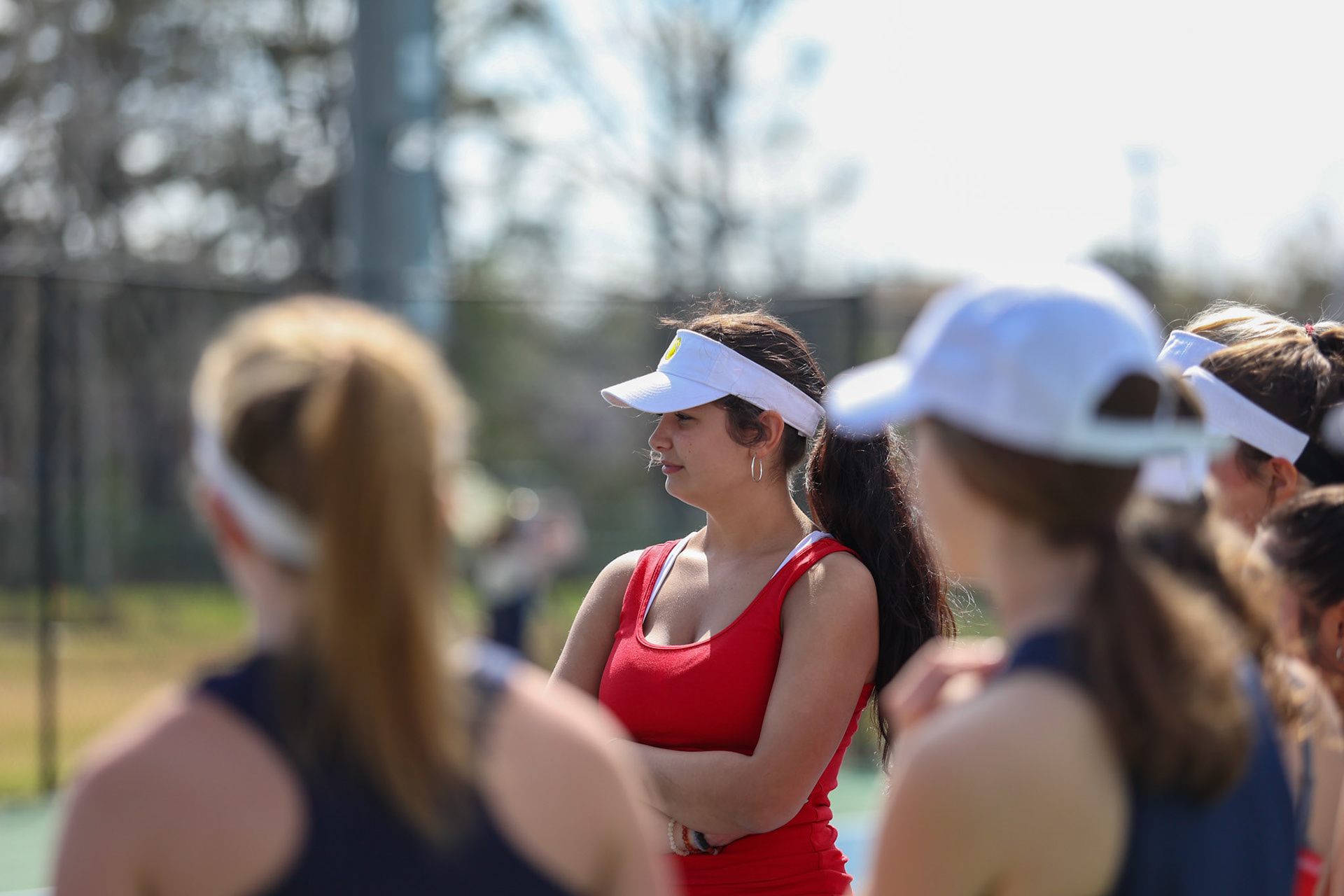 St. Benedict Tennis vs St. Mary’s on April 5, 2022 at St. Benedict at Auburndale High School in Memphis, TN. (Ryan Beatty/SBA)